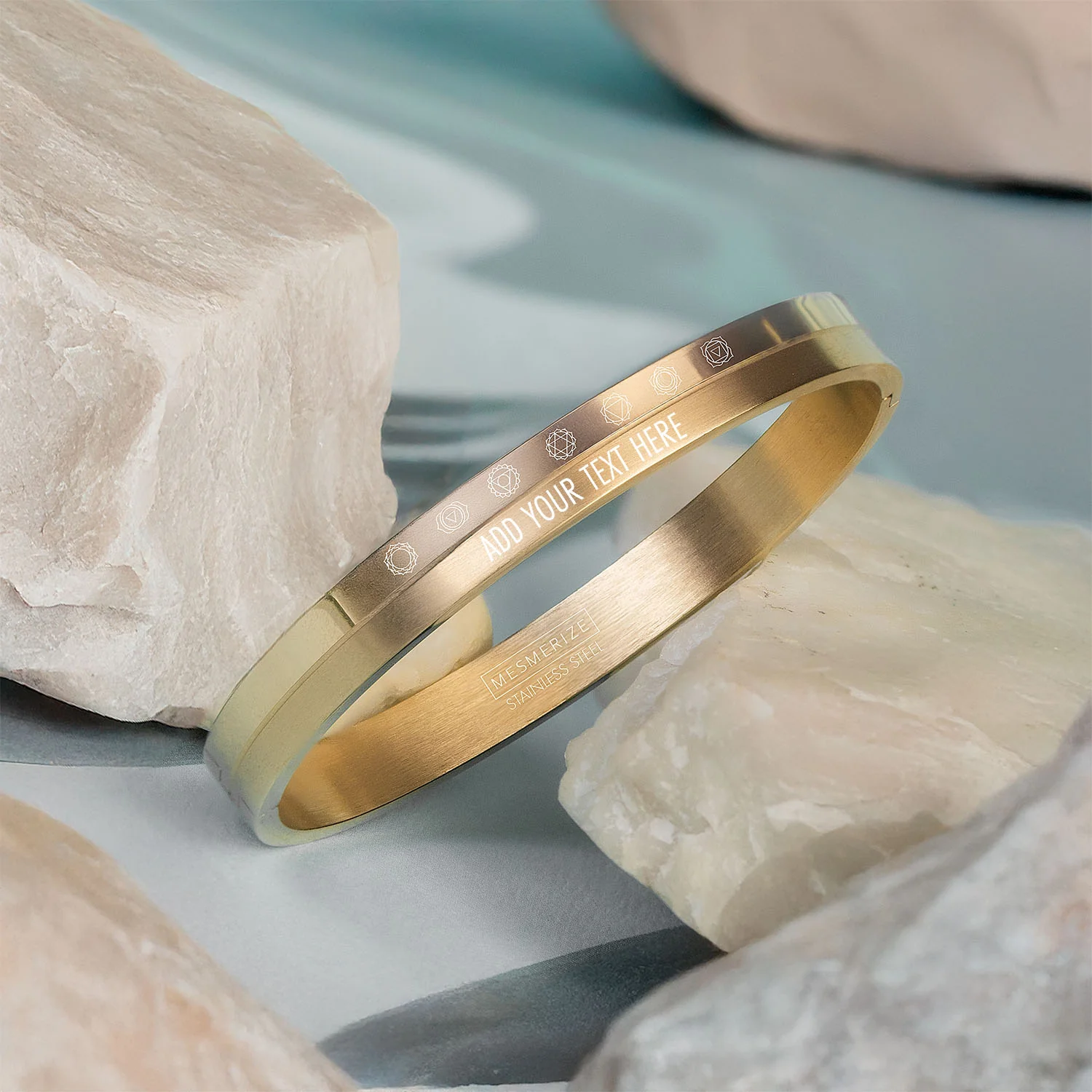 Balance 7 Chakra Oval Kada Bracelet - Image 48