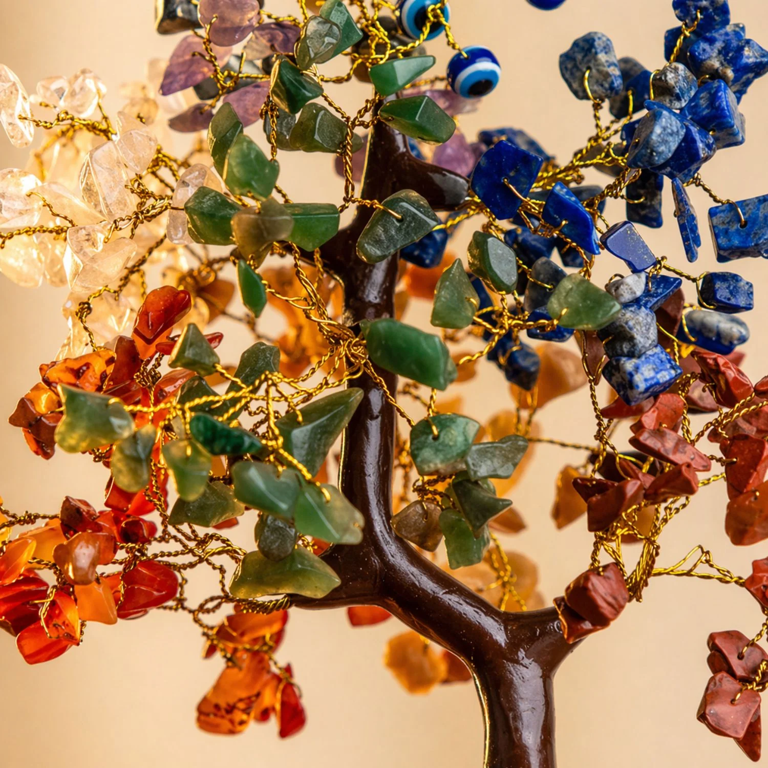 9 Chakra Natural Stone Tree - Image 3