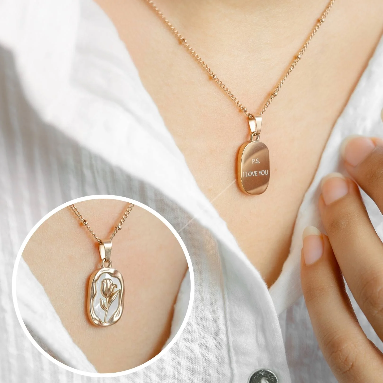 9 Promises Card With Necklace For Women - Image 20