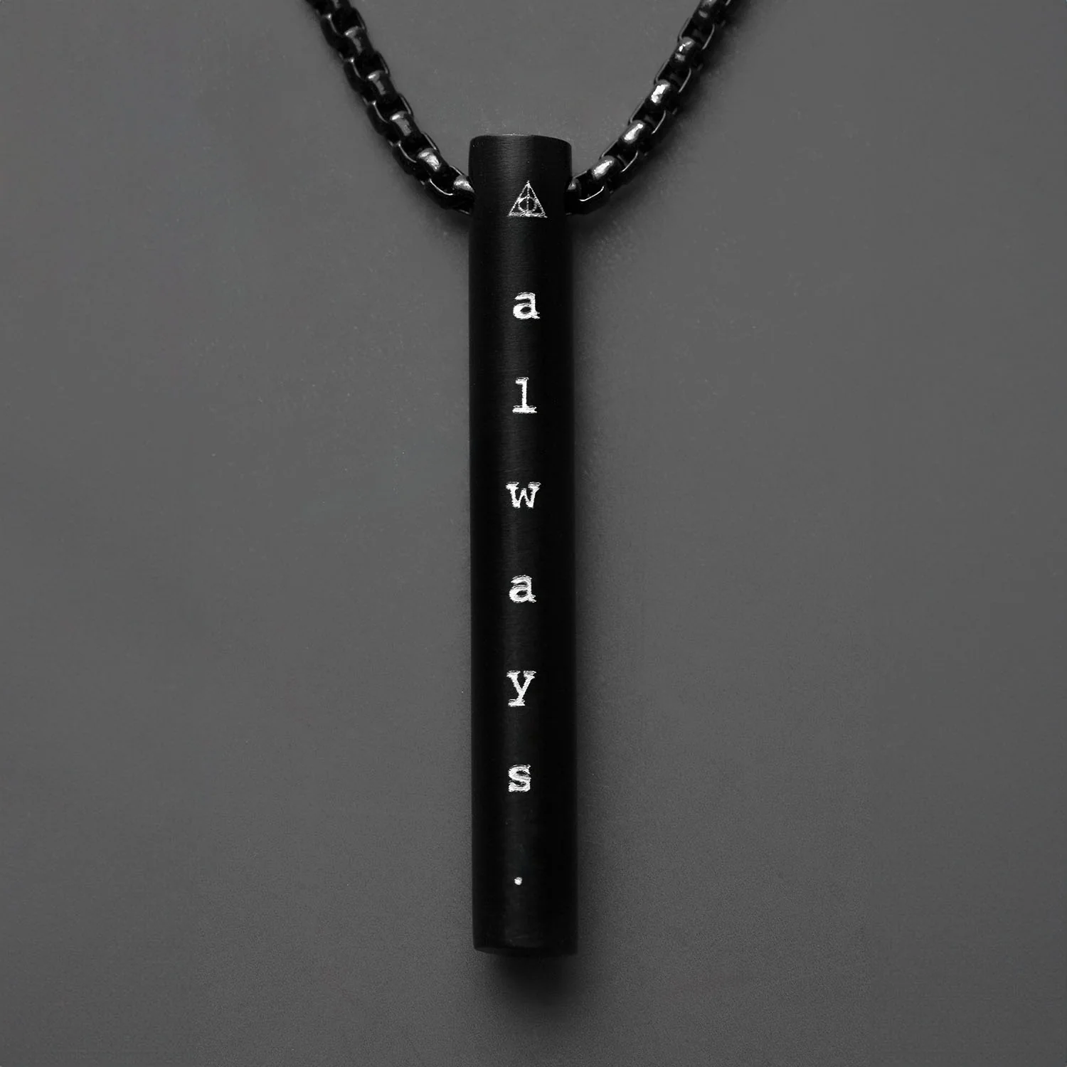 Affection Minimal Barrel Necklace - Image 2
