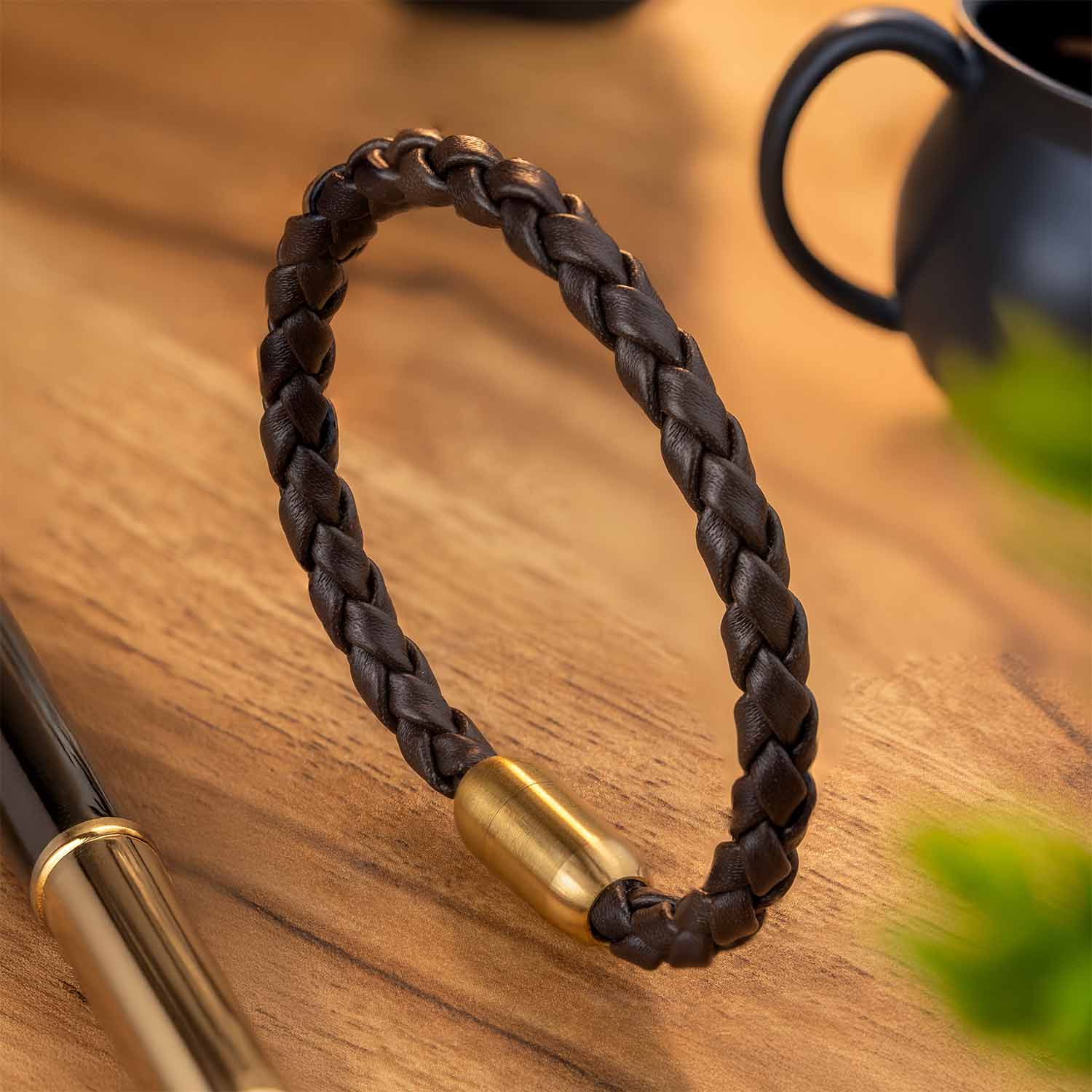 Alpha Braided NeoLeather Bracelet with MagSnap2 - Image 16