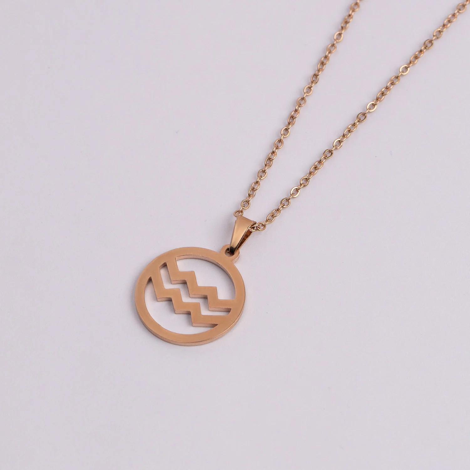 Aquarius Necklace Earring Set (21 Jan - 19 Feb) - Image 4