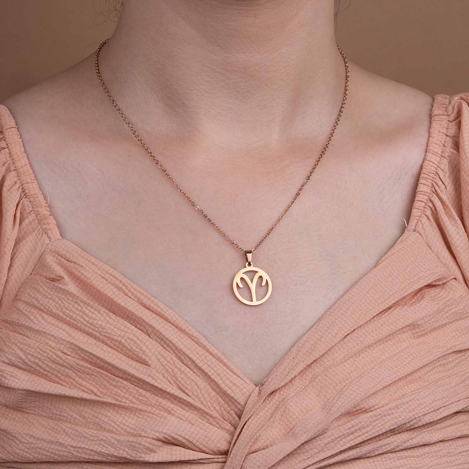 Aries Necklace Earring Set (21 Mar - 20 Apr) - Image 2