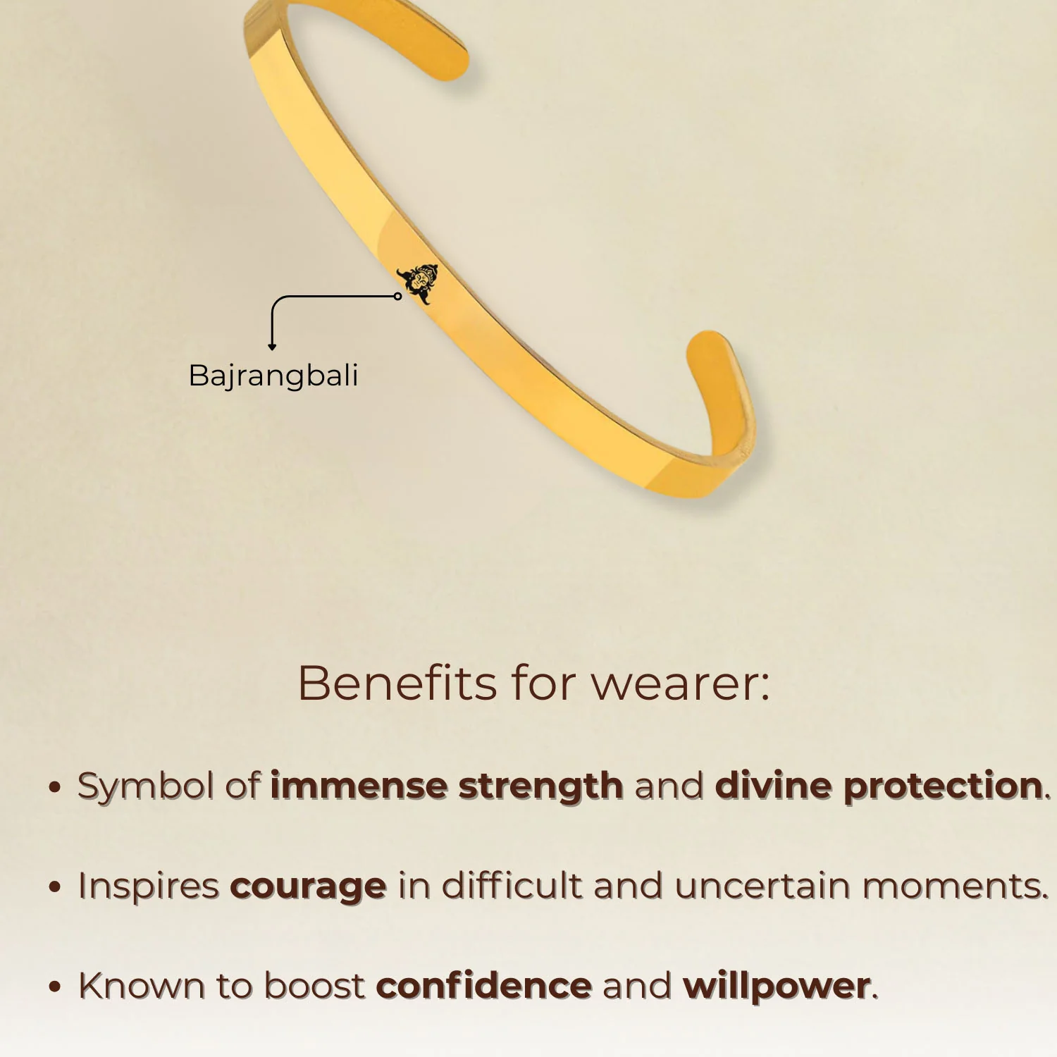Bajrangbali Gloss Cuff Adjustable Bracelet - Image 26