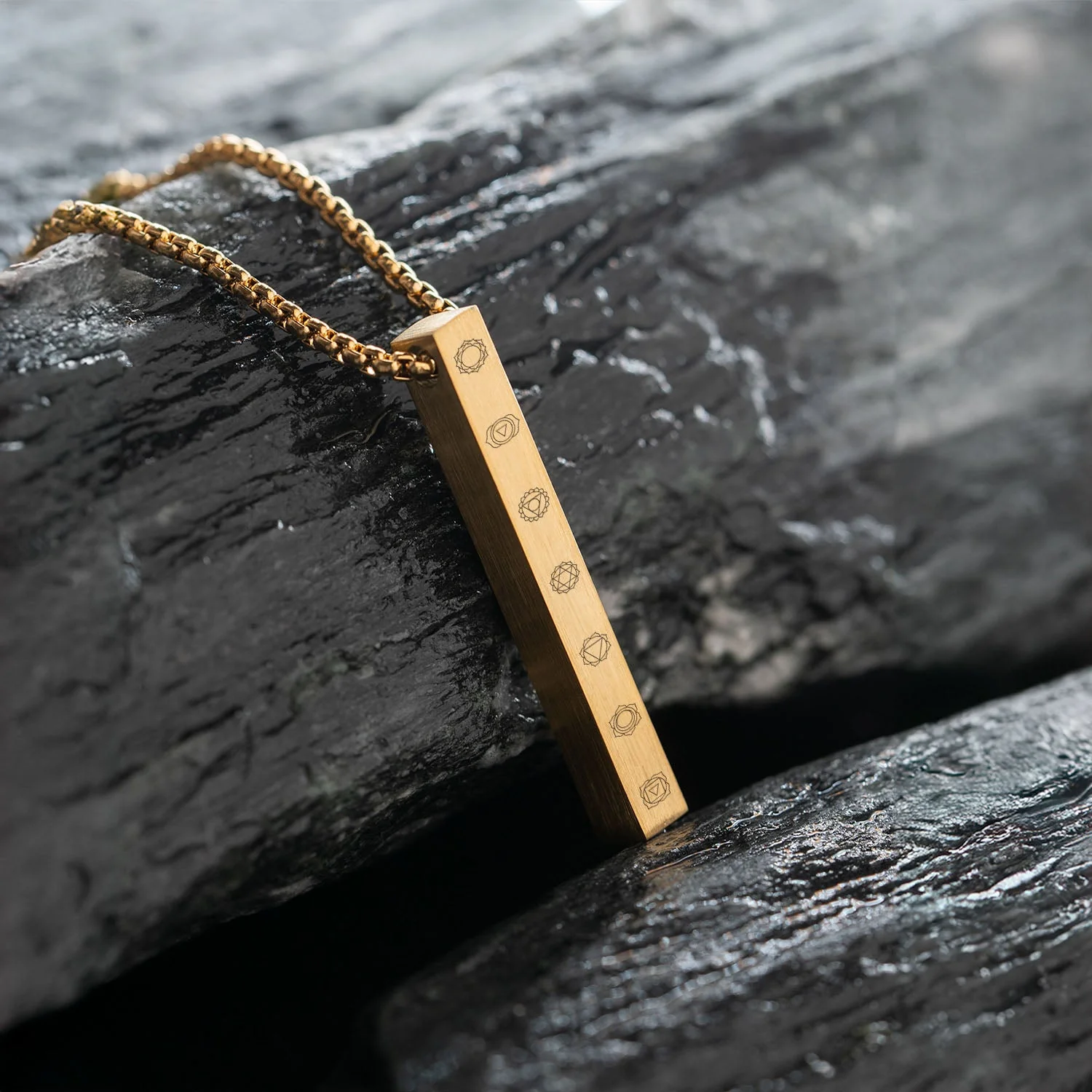 Balance 7 Chakra Bar Necklace - Image 17