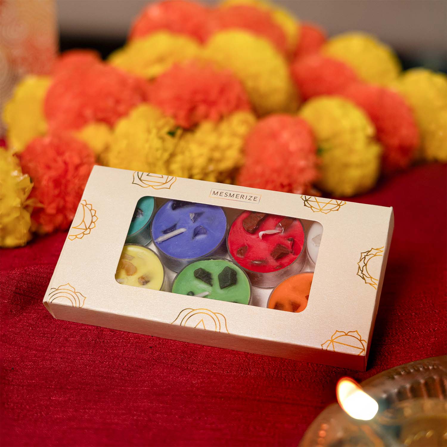 Balance 7 Chakra Scented Candles (Pack of 7)