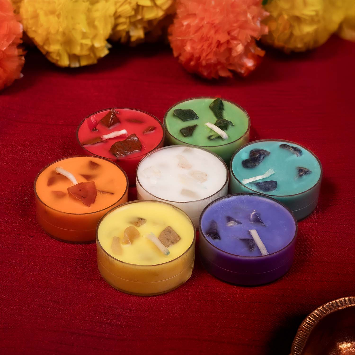 Balance 7 Chakra Scented Candles (Pack of 7) - Image 2