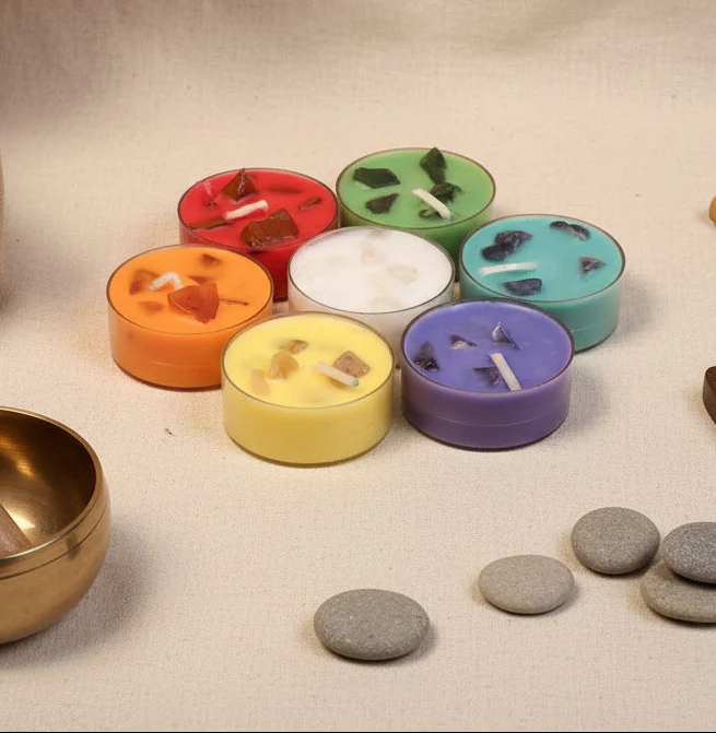 Balance 7 Chakra Scented Candles (Pack of 7) - Image 3