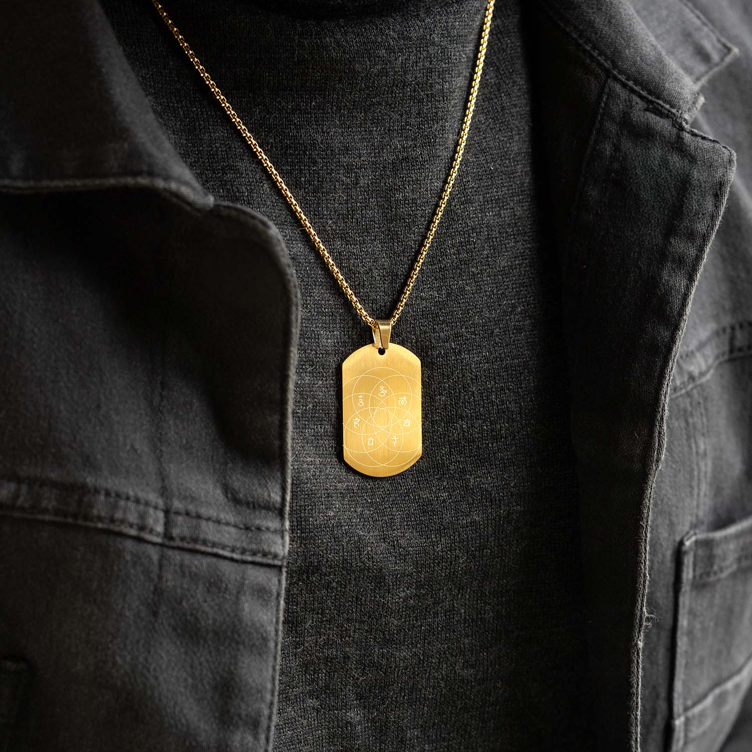 Balance 7 Chakra Tag Necklace - Image 11