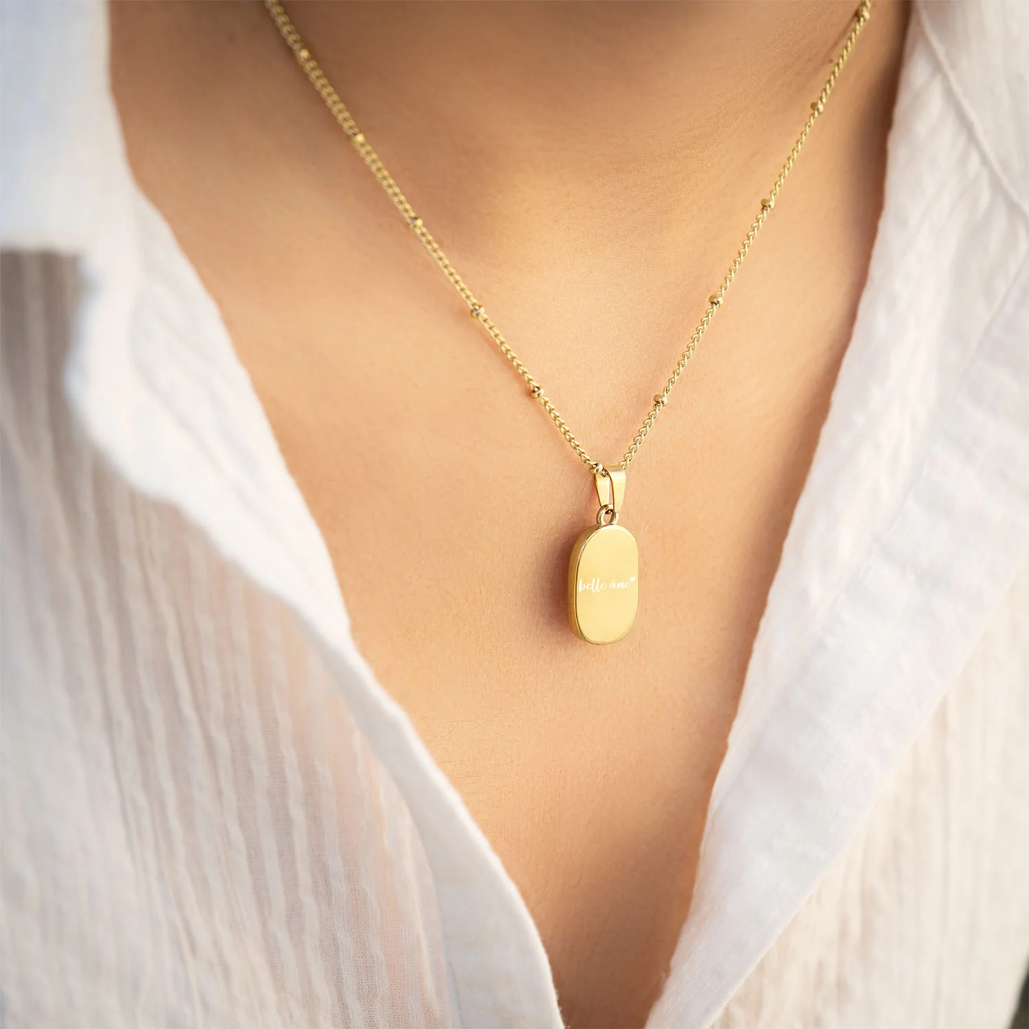 Beautiful Soul Reversible Rose Necklace - Image 7