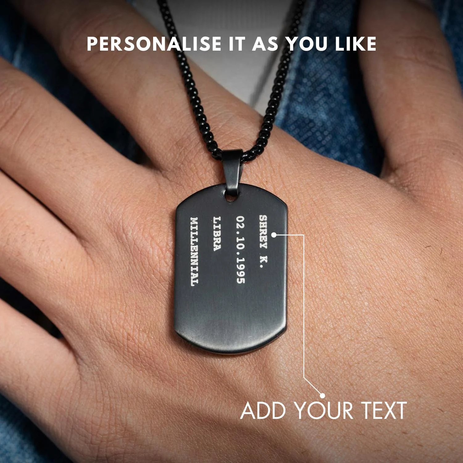 Dog Tag Necklace - Image 14