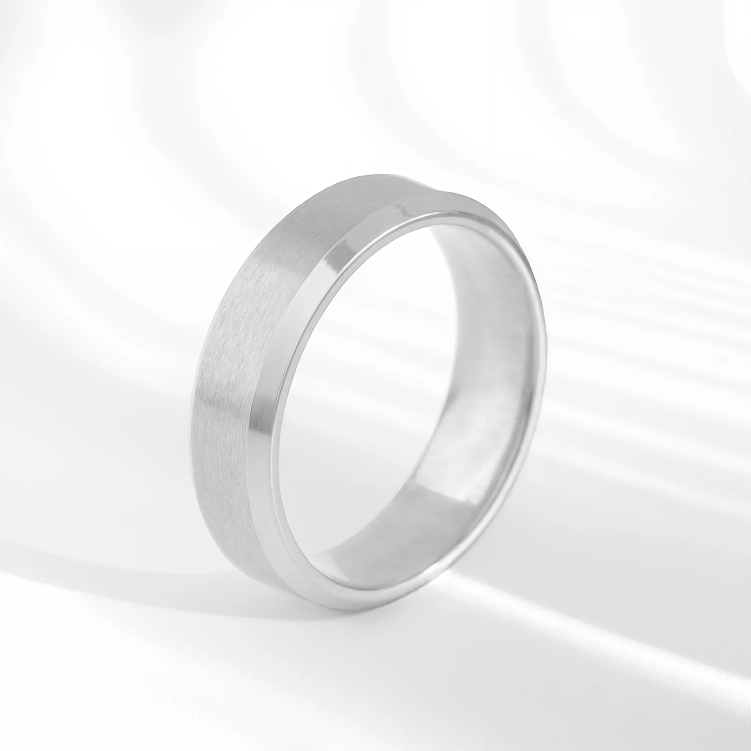 Personalised Beveled Band Ring - Image 14