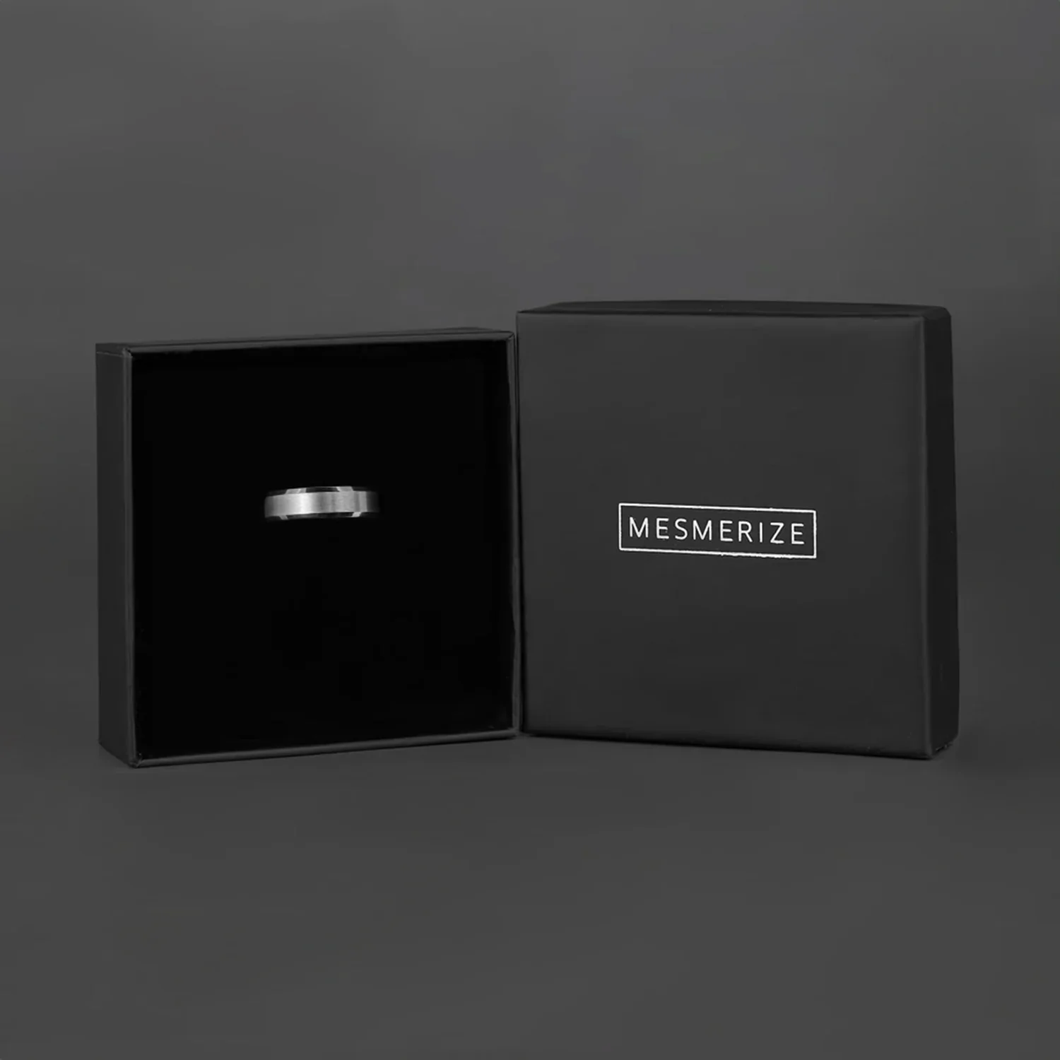 Personalised Beveled Band Ring - Image 16