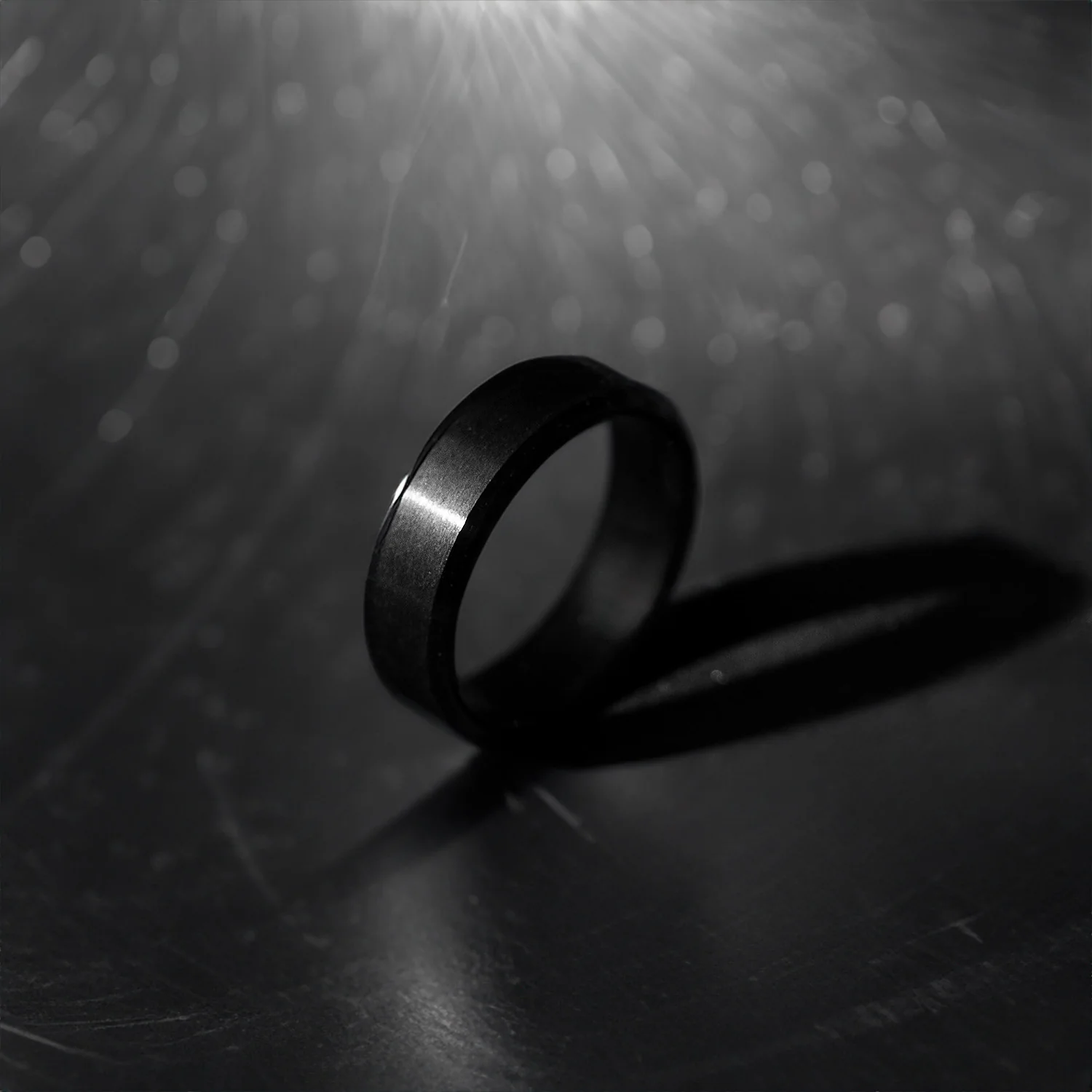 Personalised Beveled Band Ring - Image 5