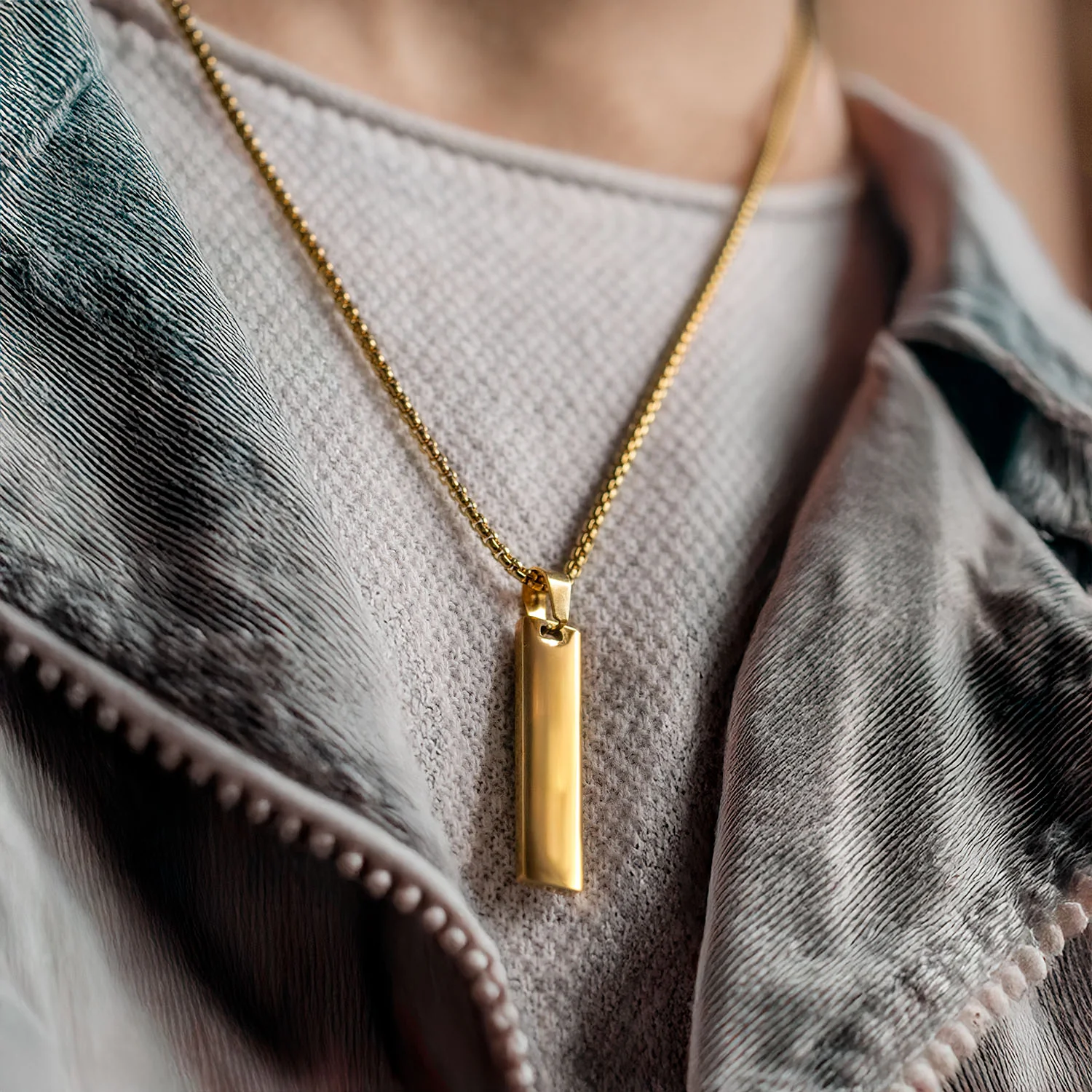 Mini Tag Necklace - Image 5