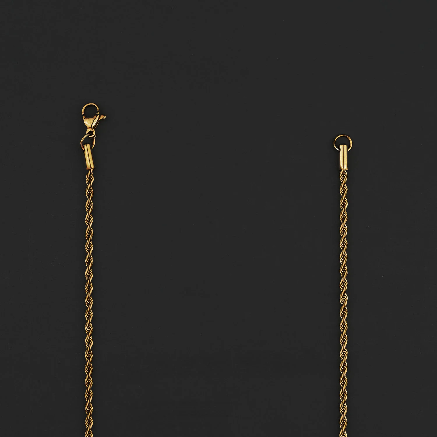 Oscar Rope Chain 2mm Necklace - Image 13