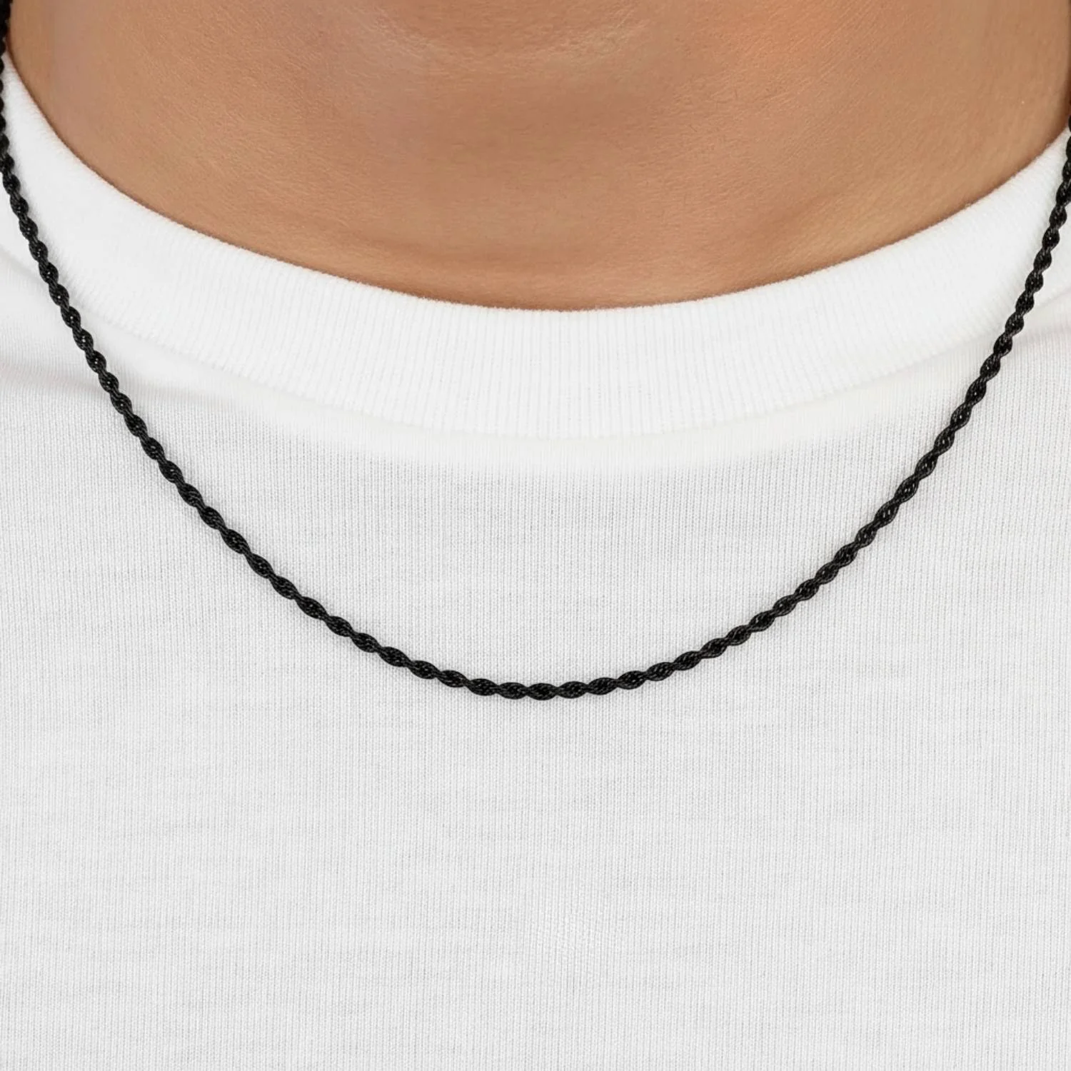 Oscar Rope Chain 2mm Necklace - Image 16