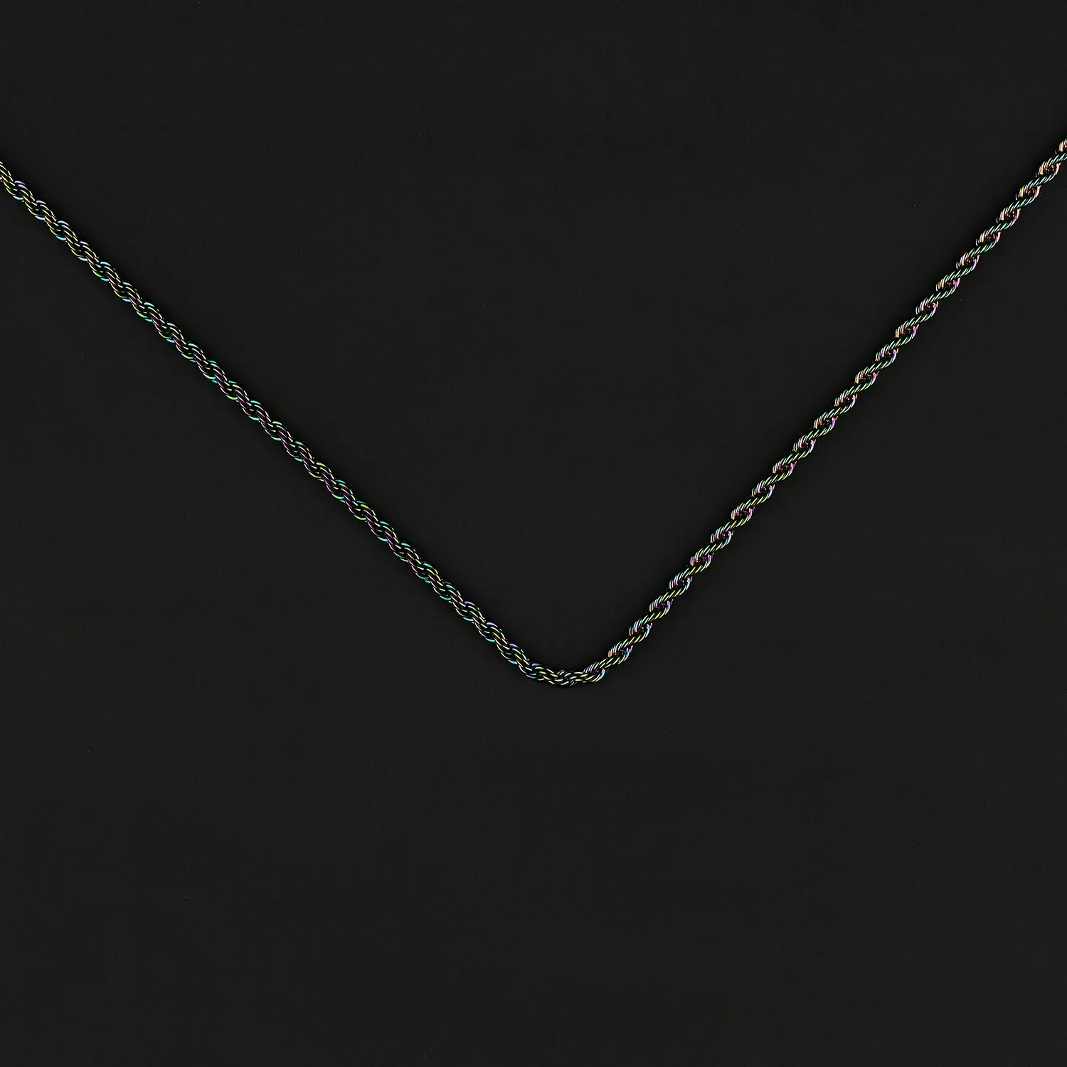 Oscar Rope Chain 2mm Necklace - Image 6