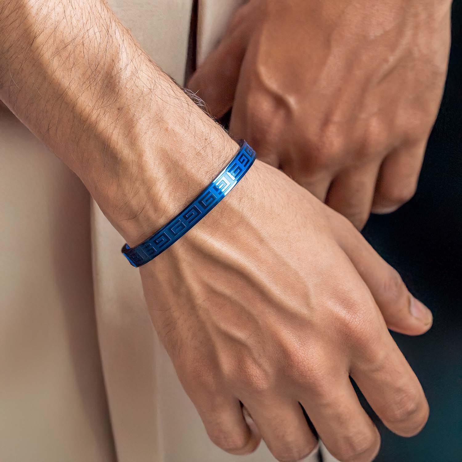 Top G Oval Kada Bracelet - Image 17