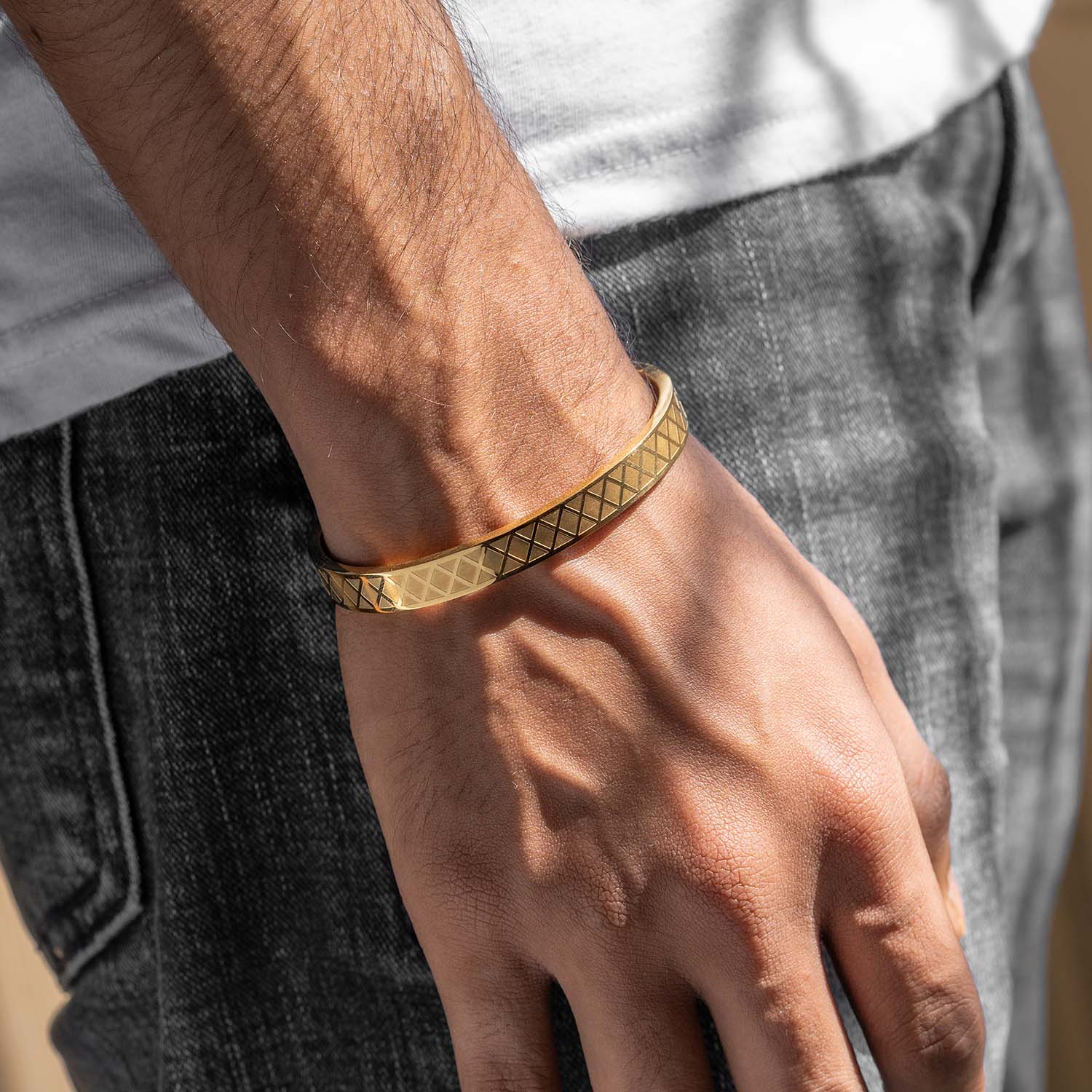 Caesar Oval Kada Bracelet - Image 17