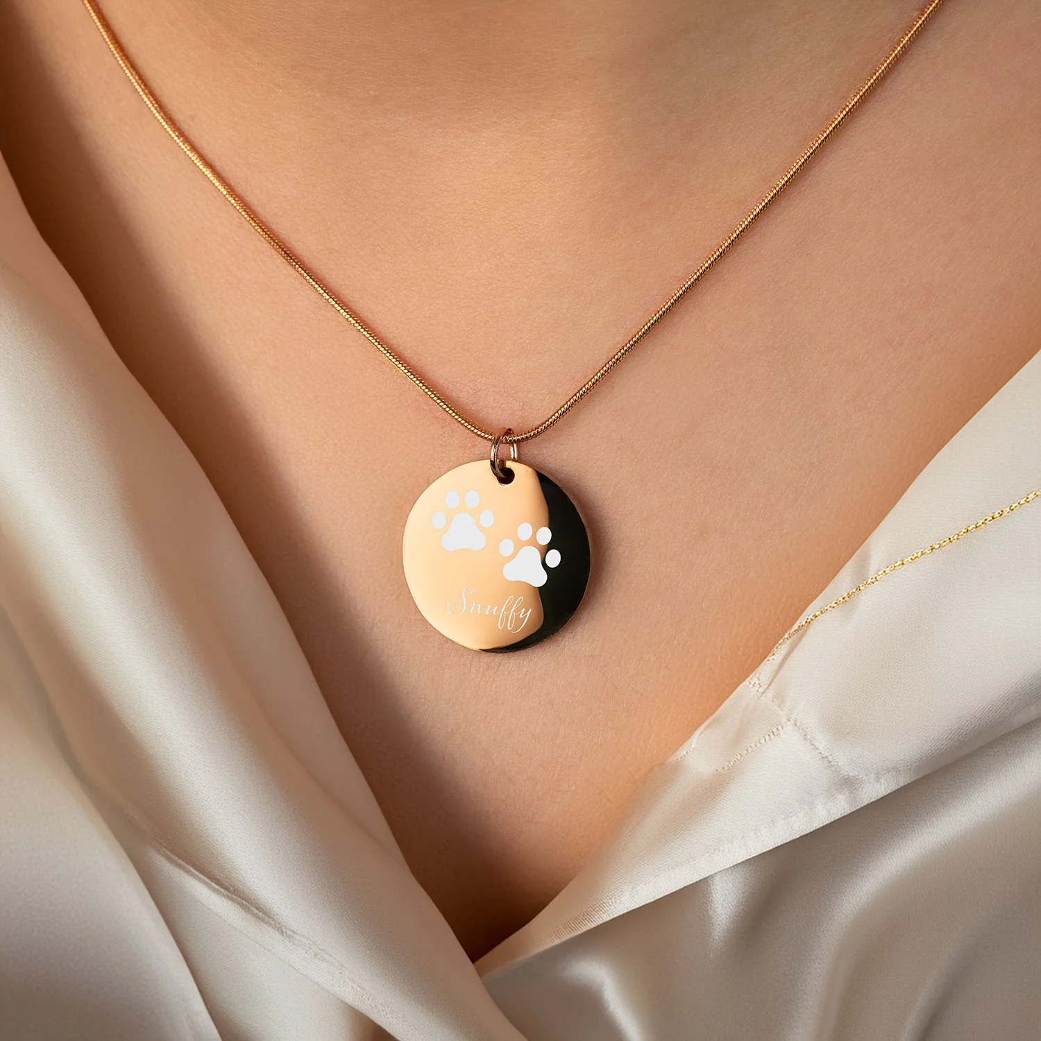 Paws Personalised Necklace - Image 2