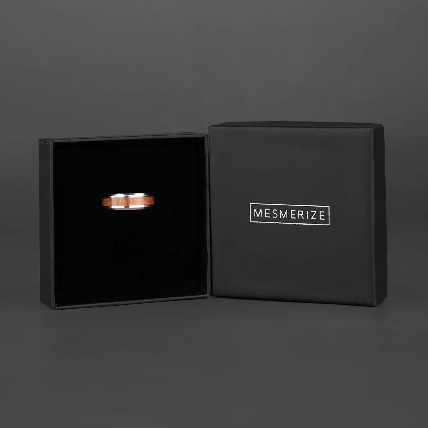 Cedar Wood Inlay Ring - Image 10