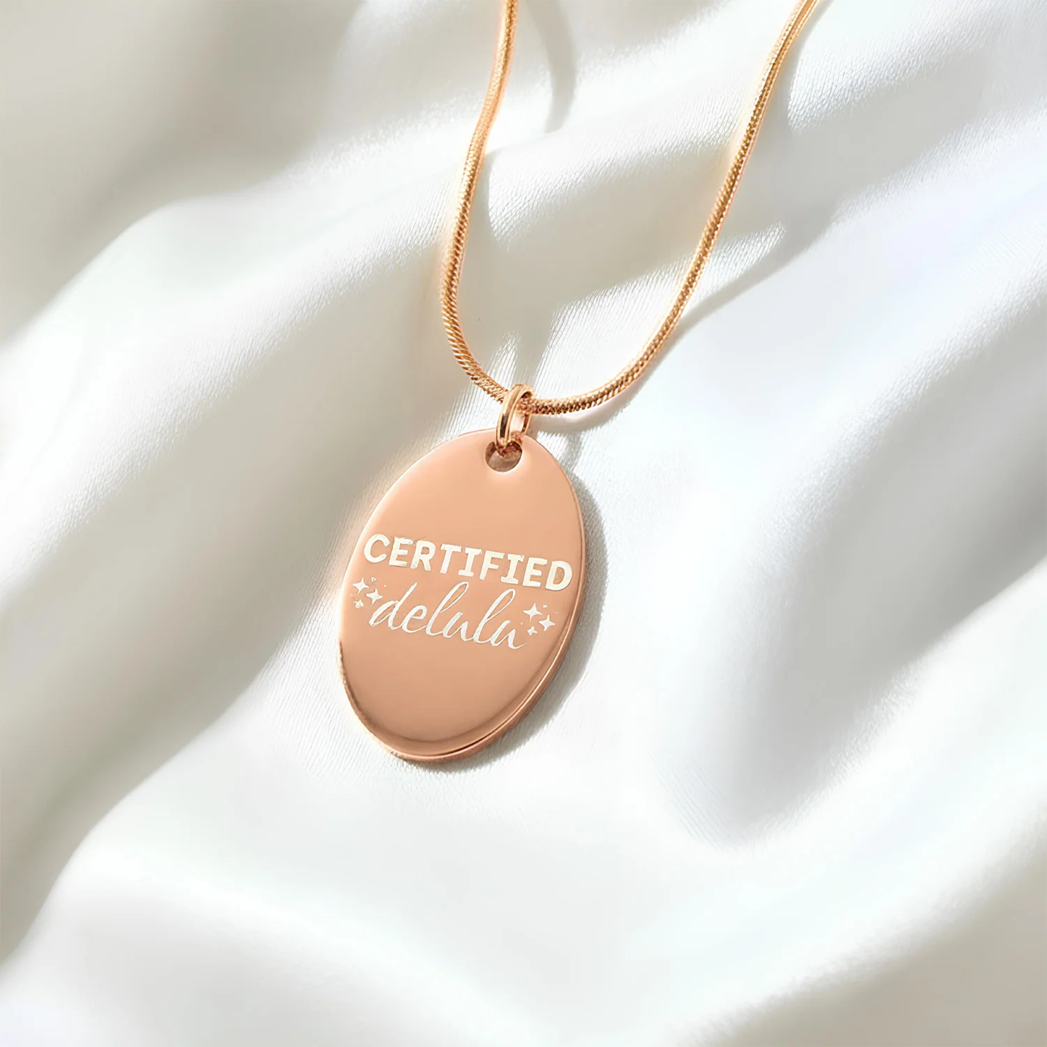 Certified Delulu Oval Necklace - Image 9