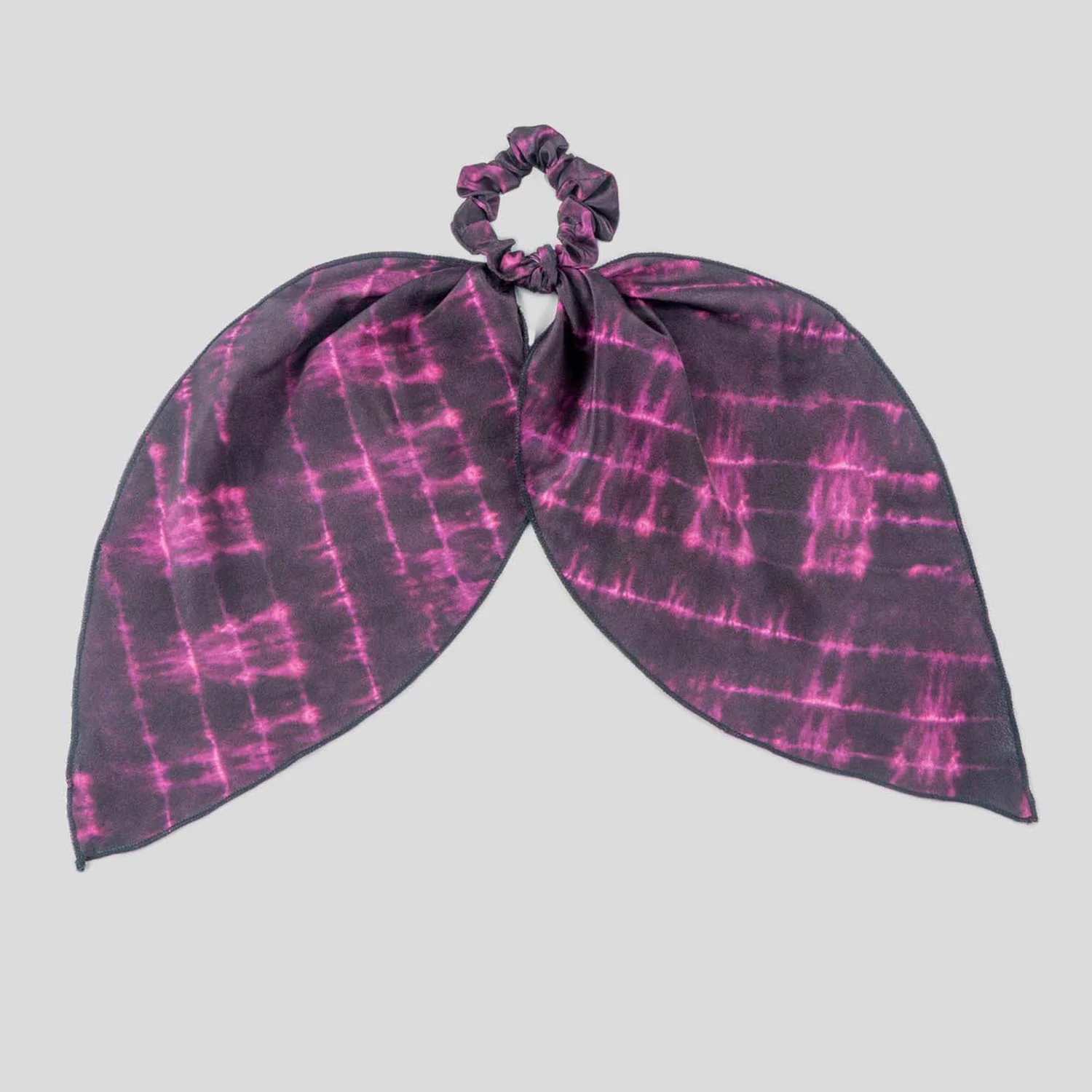 Skinny Scarf Scrunchies (Static Volt, Pink Kaleidoscope) - Image 2