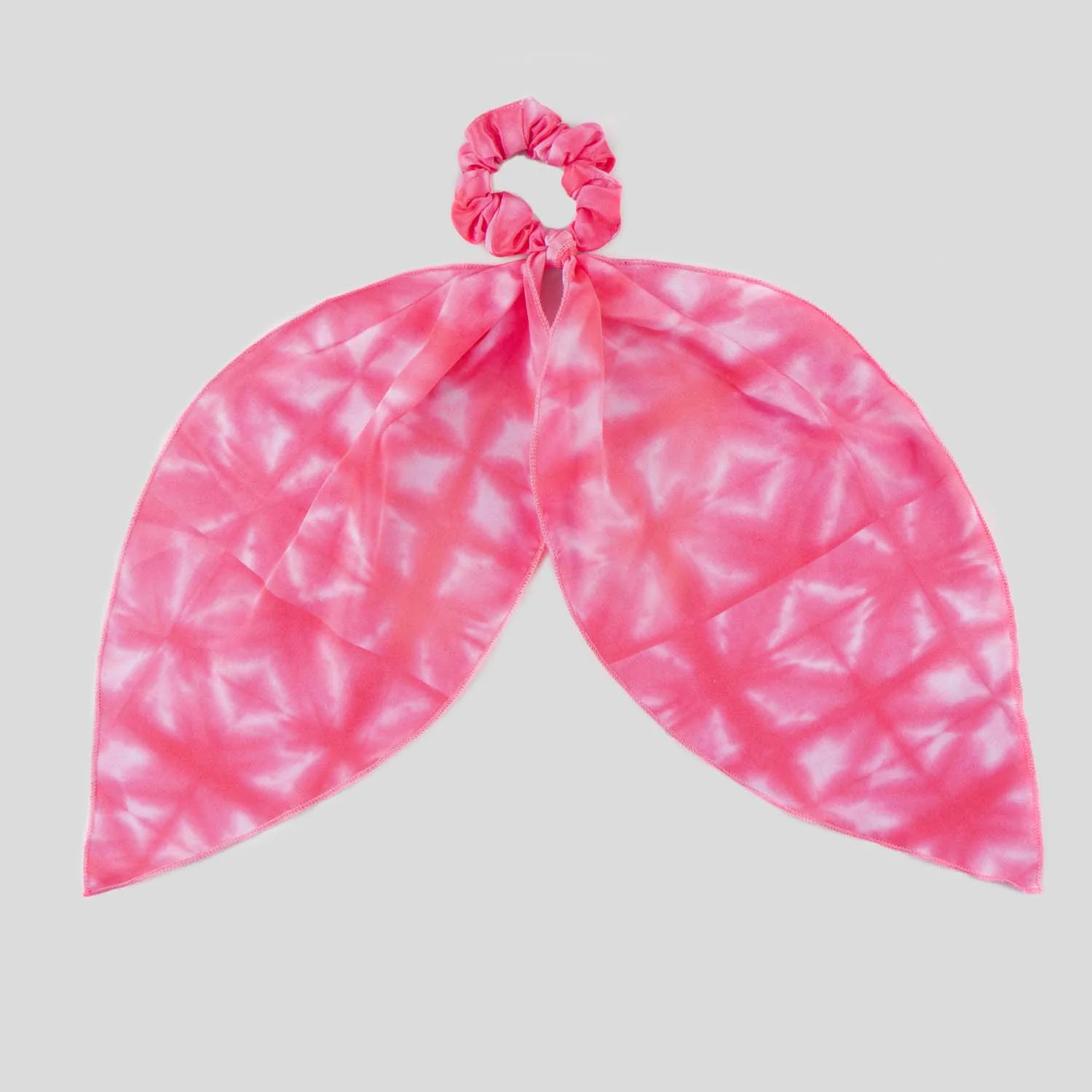Skinny Scarf Scrunchies (Static Volt, Pink Kaleidoscope) - Image 3