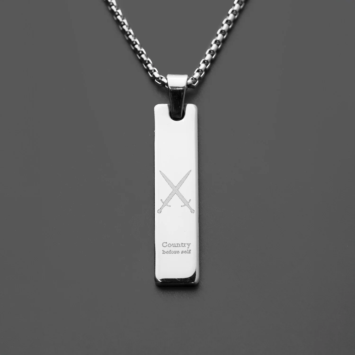 Combat Mini Tag Necklace - Image 10