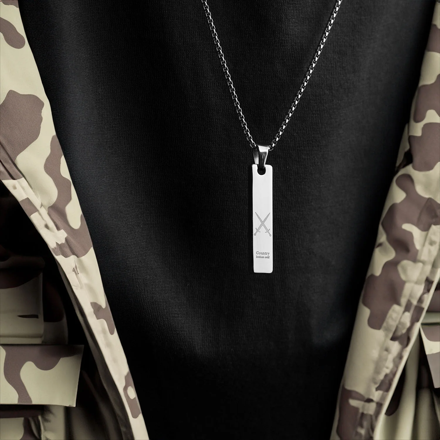 Combat Mini Tag Necklace - Image 11