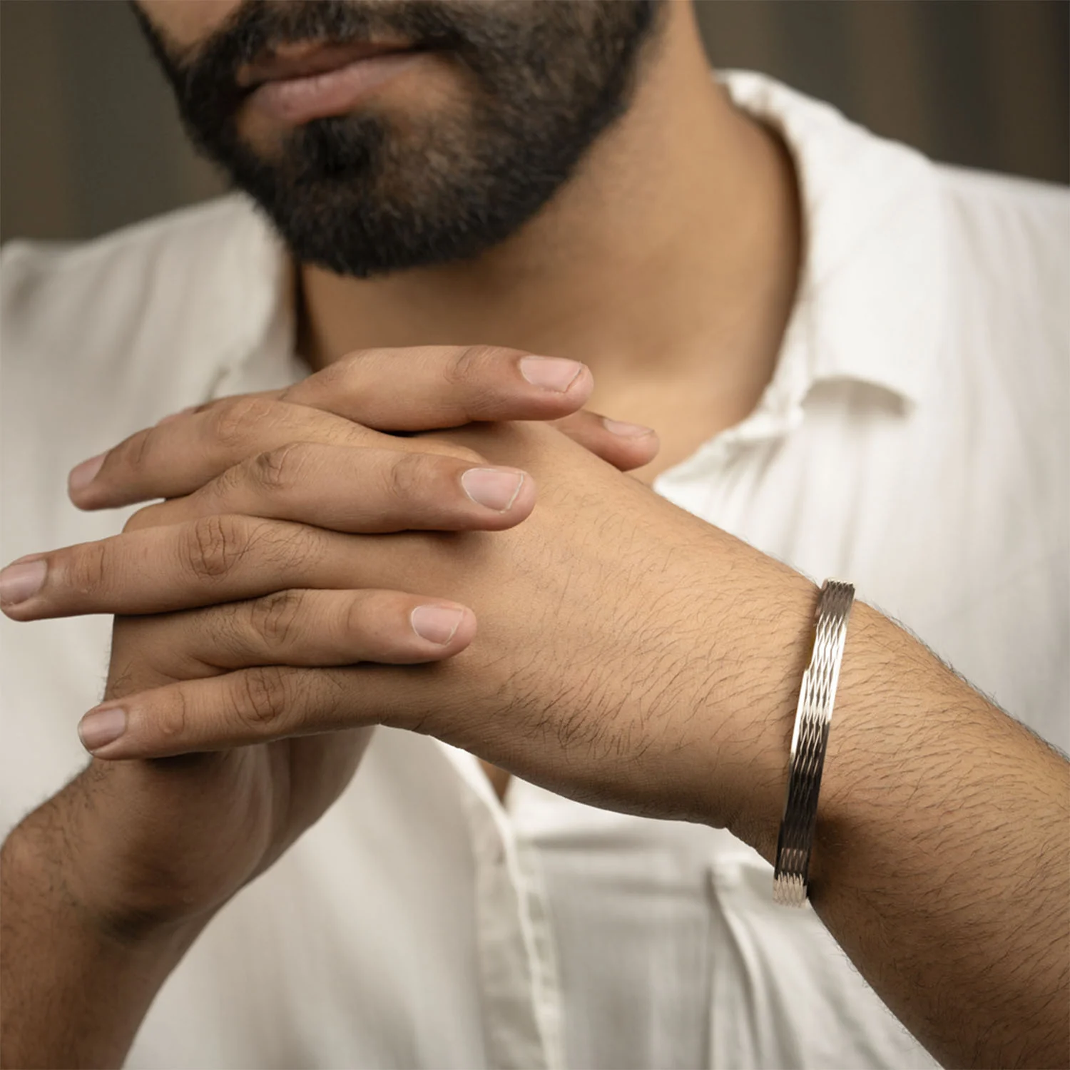 Criss Cross Armor Bracelet - Image 2
