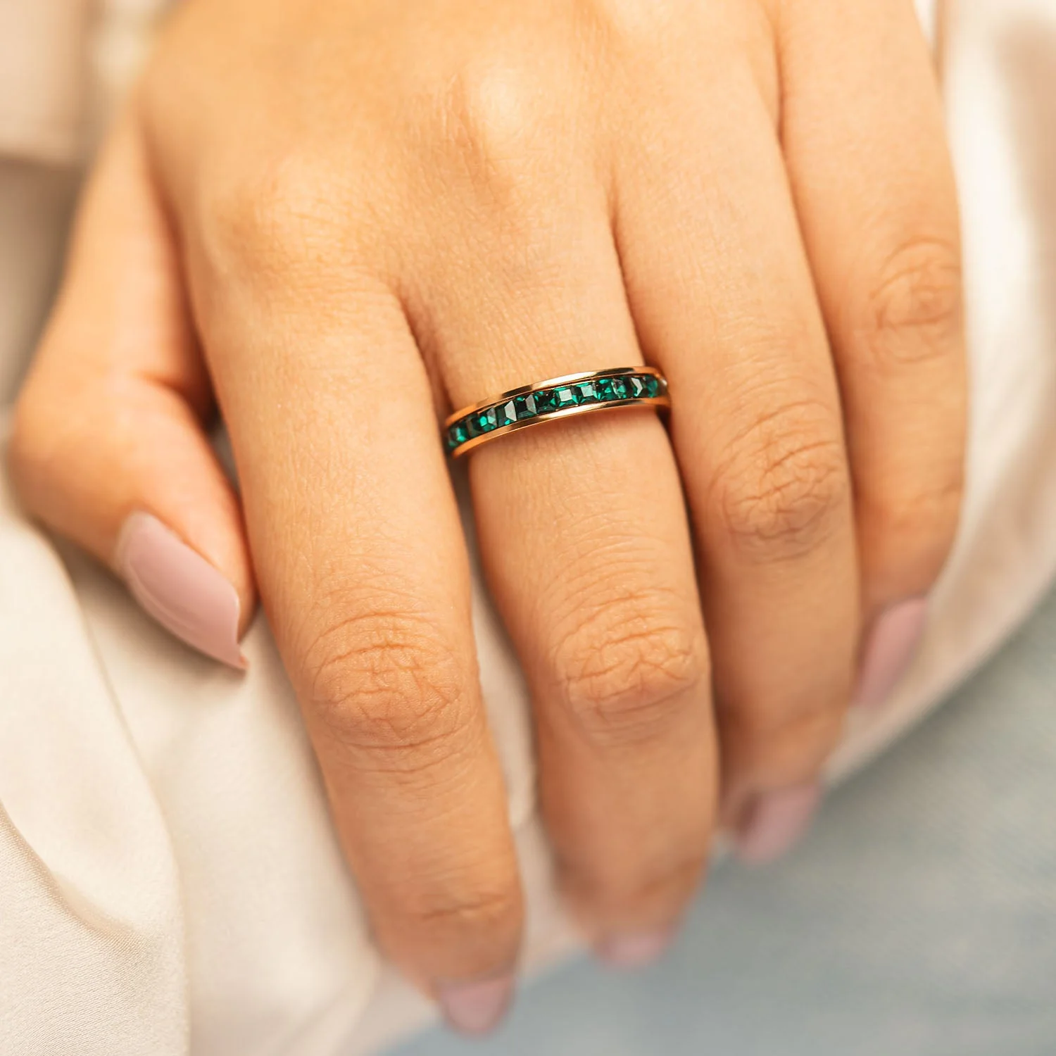Crystal Band Ring - Image 10