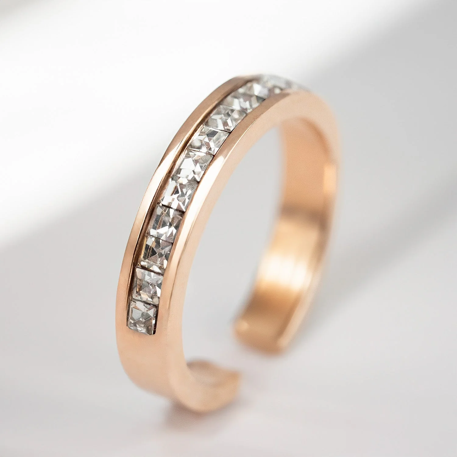 Crystal Band Ring - Image 5