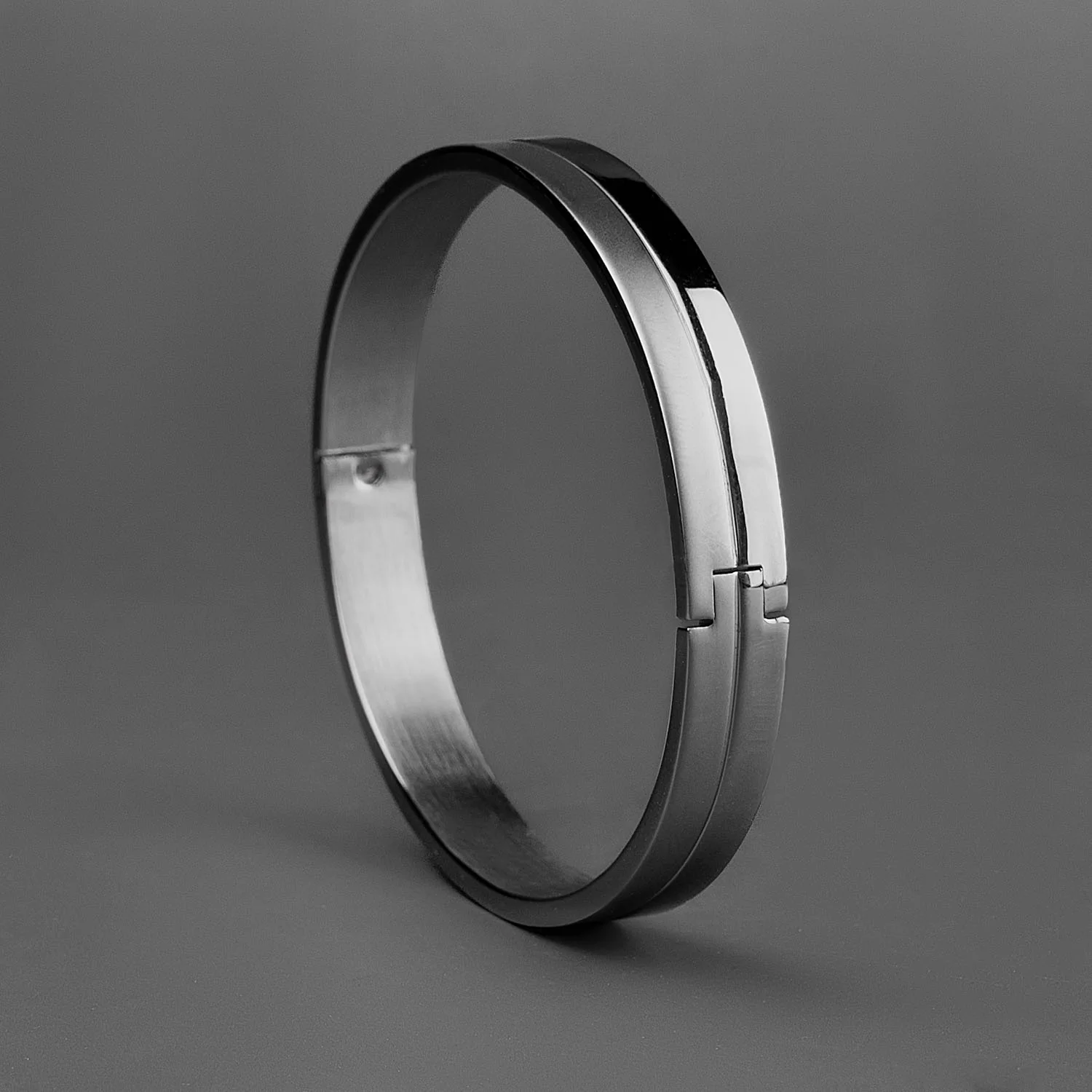 Dual Finish Oval Kada Bracelet - Image 16