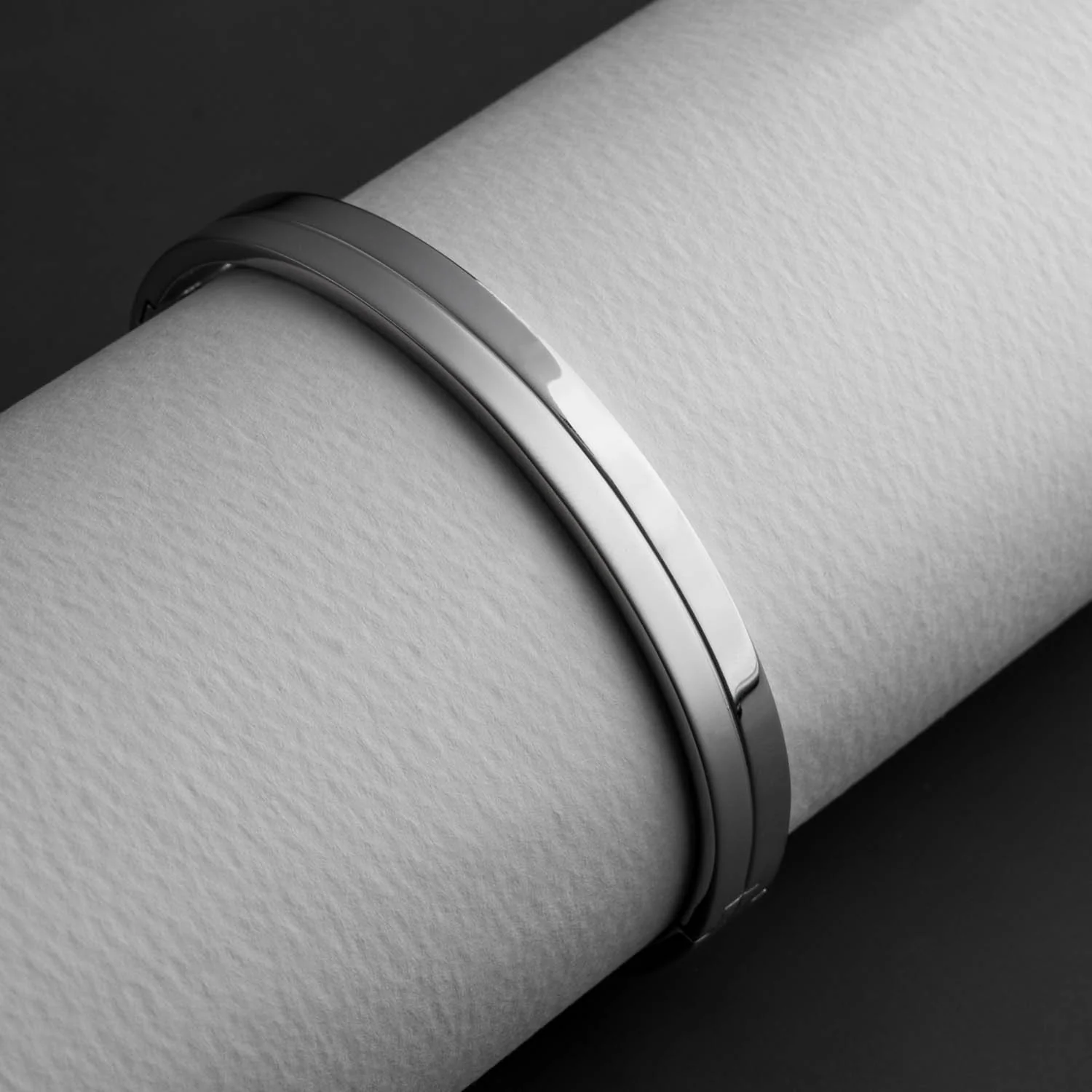 Dual Finish Oval Kada Bracelet - Image 17