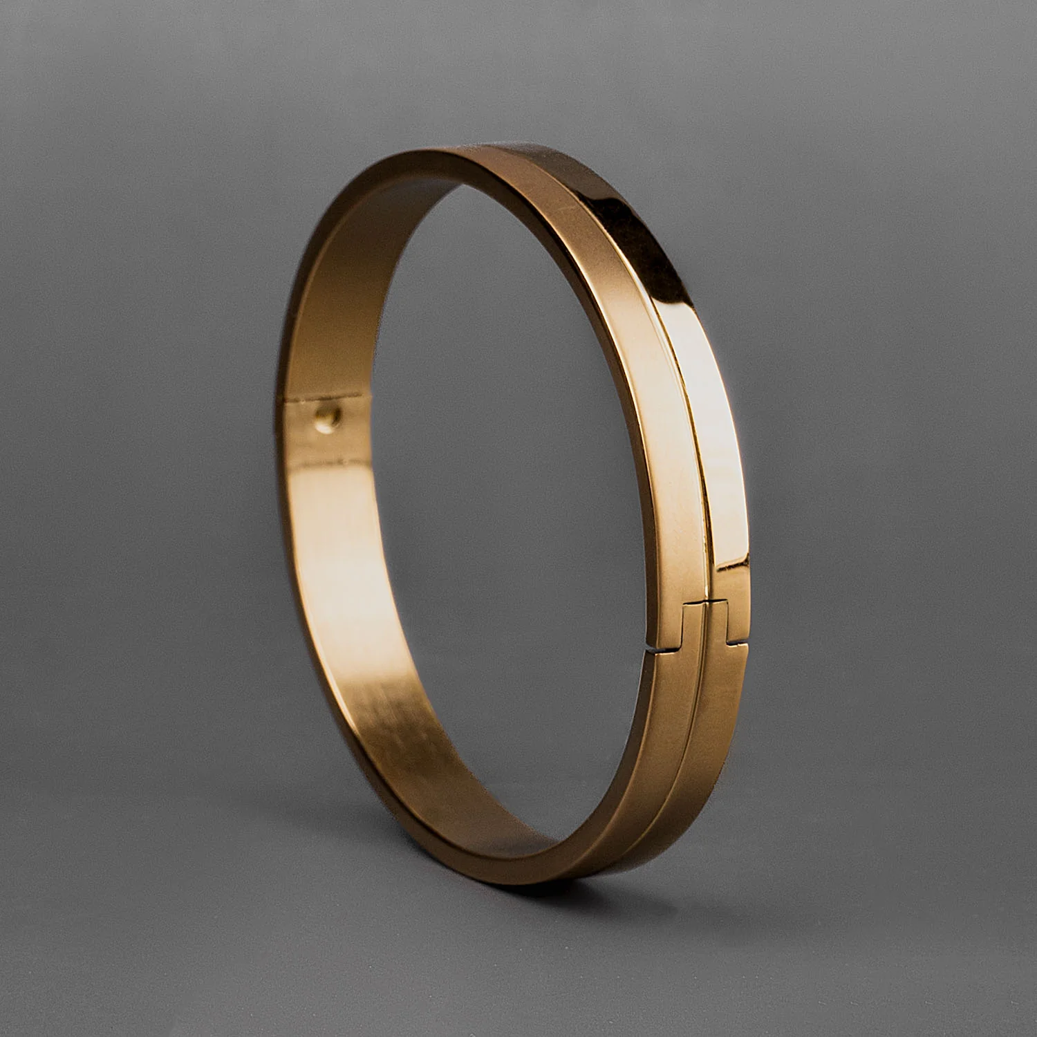 Dual Finish Oval Kada Bracelet - Image 38