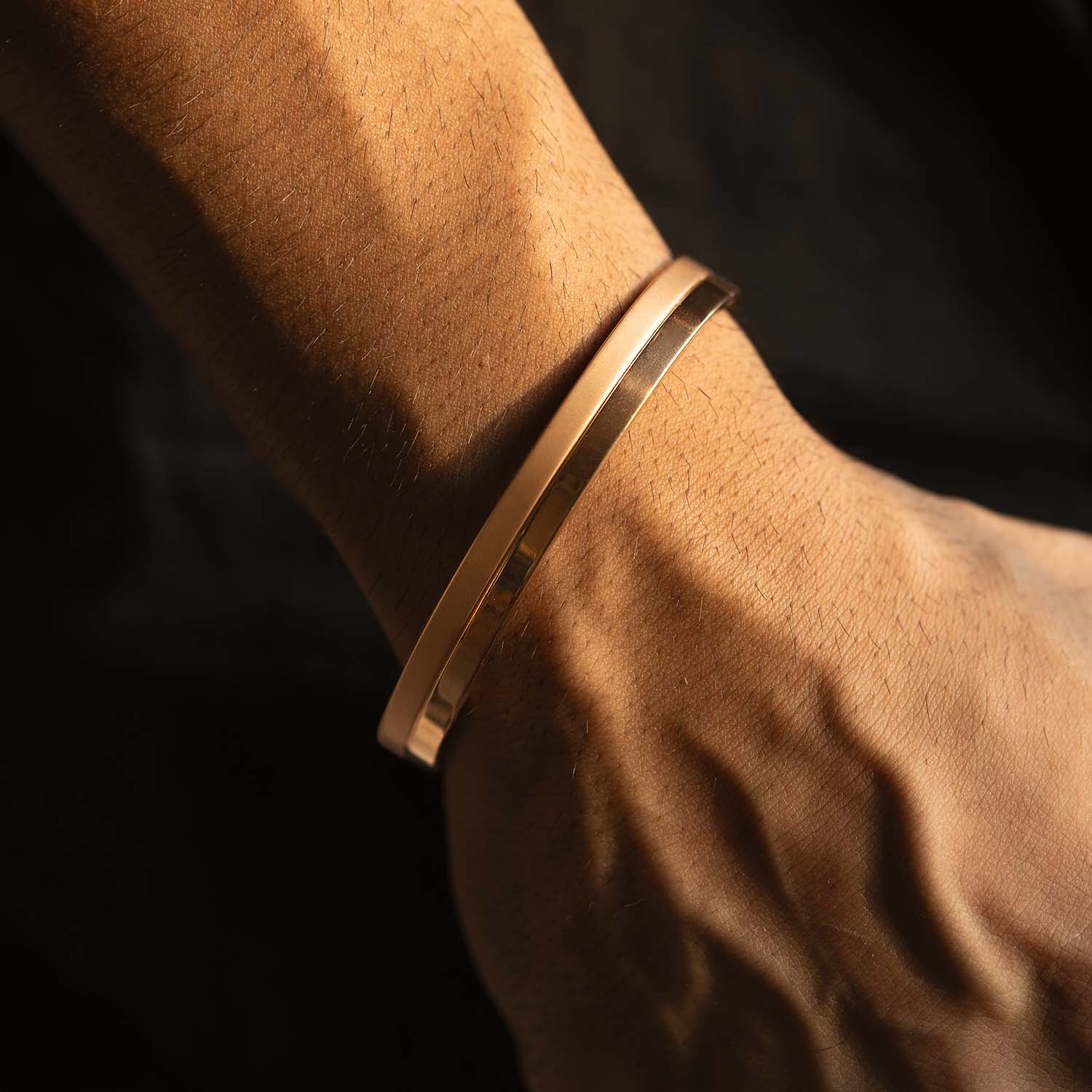 Dual Finish Oval Kada Bracelet - Image 43
