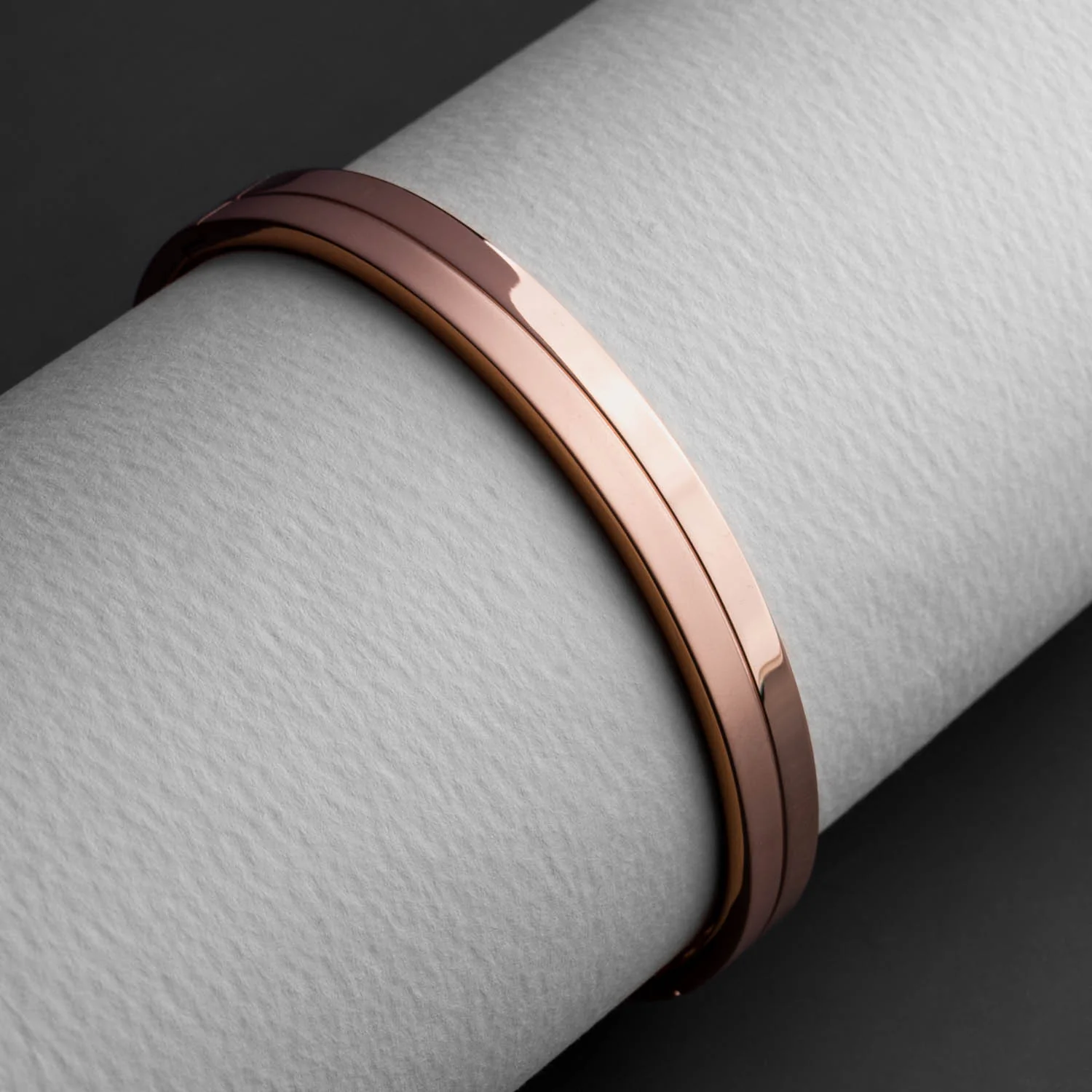 Dual Finish Oval Kada Bracelet - Image 44