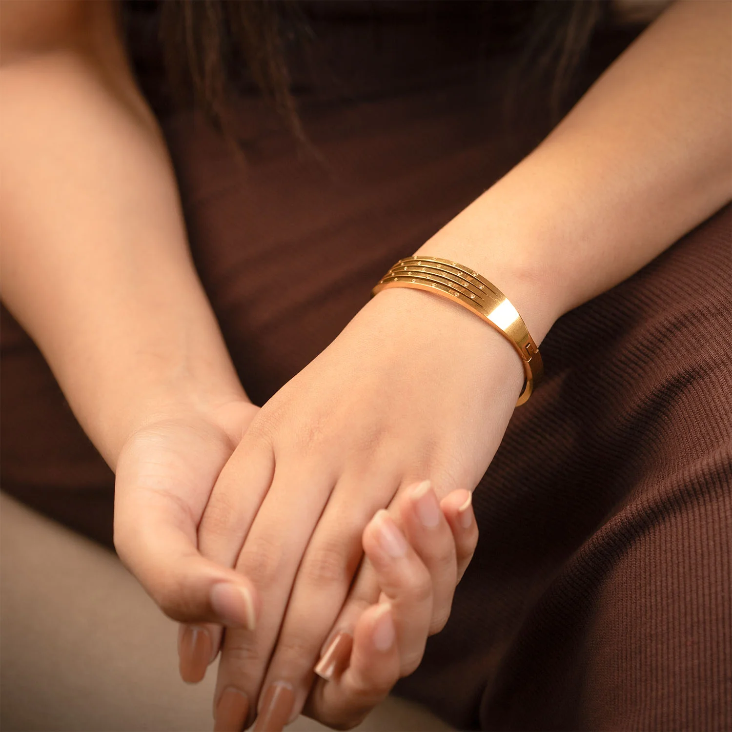 Elanora Stripe Spark Bracelet - Image 2