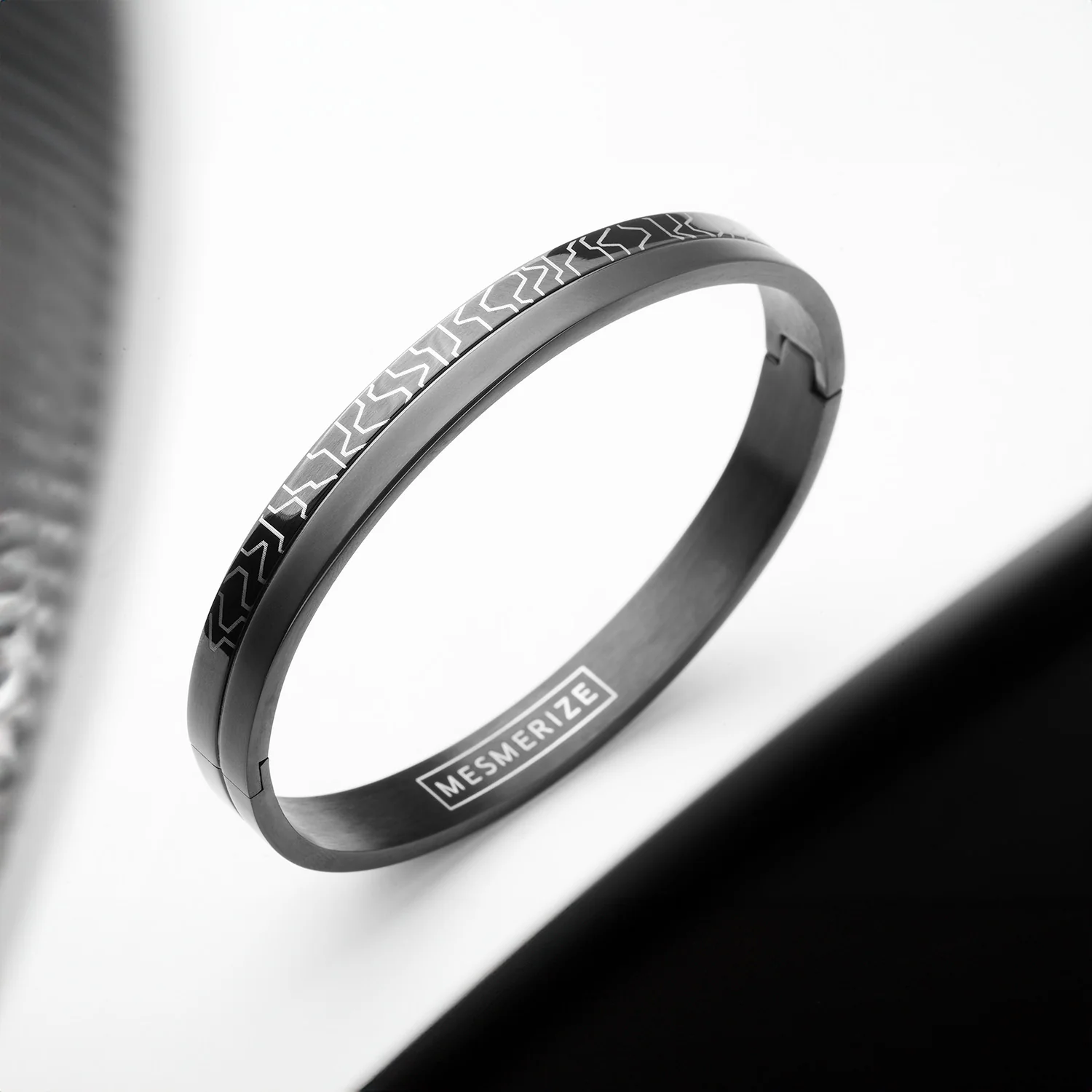 Electro Circuits Oval Kada Bracelet - Image 3