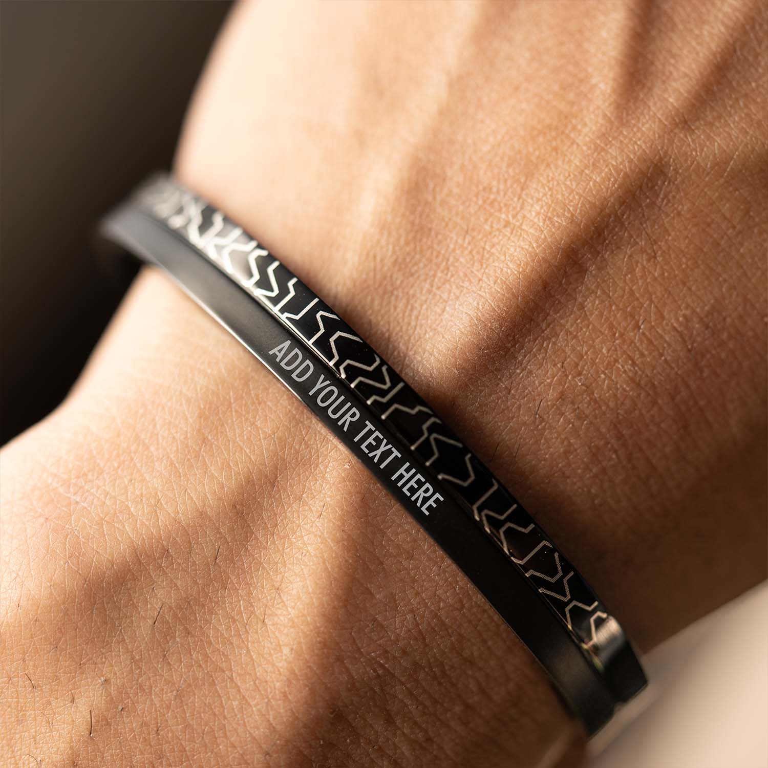 Electro Circuits Oval Kada Bracelet - Image 5