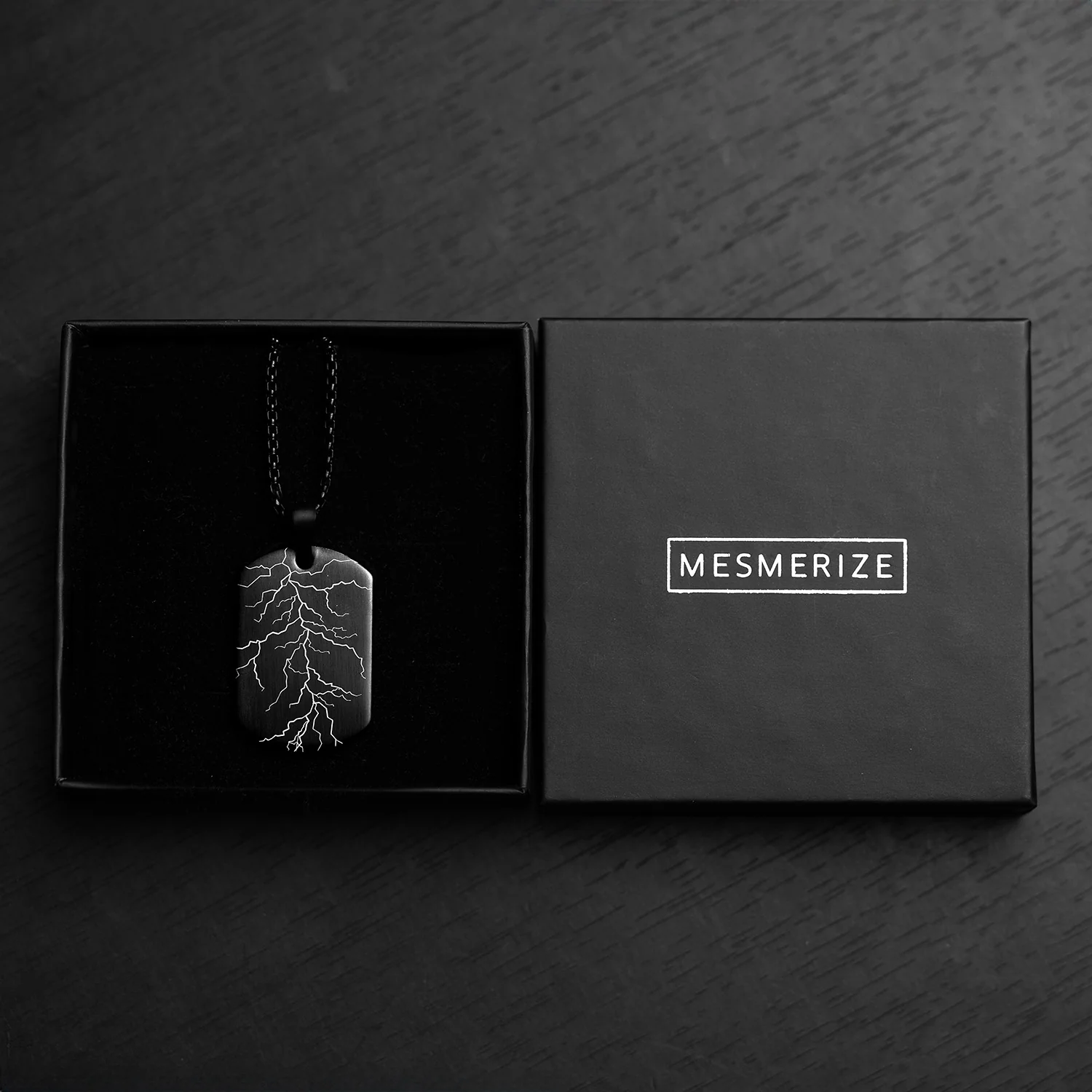 Electro Pulse Dog Tag Necklace - Image 3