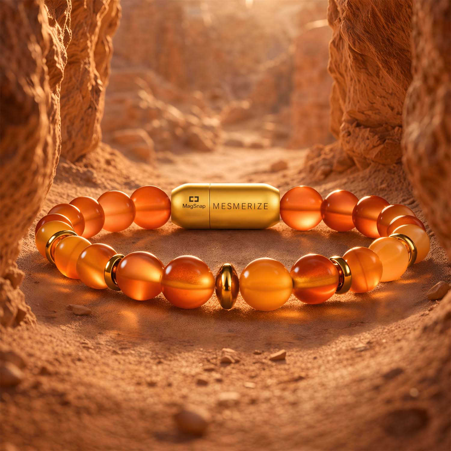 Empowering Carnelian Natural Stone Bracelet