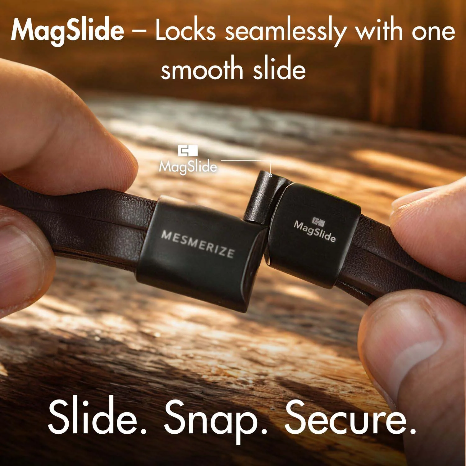 Forge Layered NeoLeather Bracelet with MagSlide - Image 15