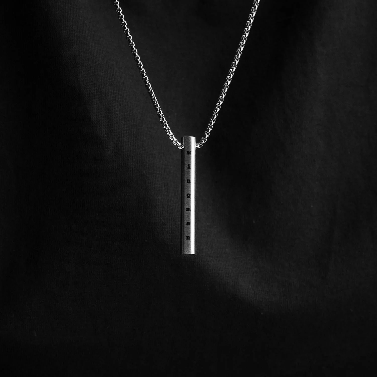 Friendship Minimal Barrel Necklace - Image 13