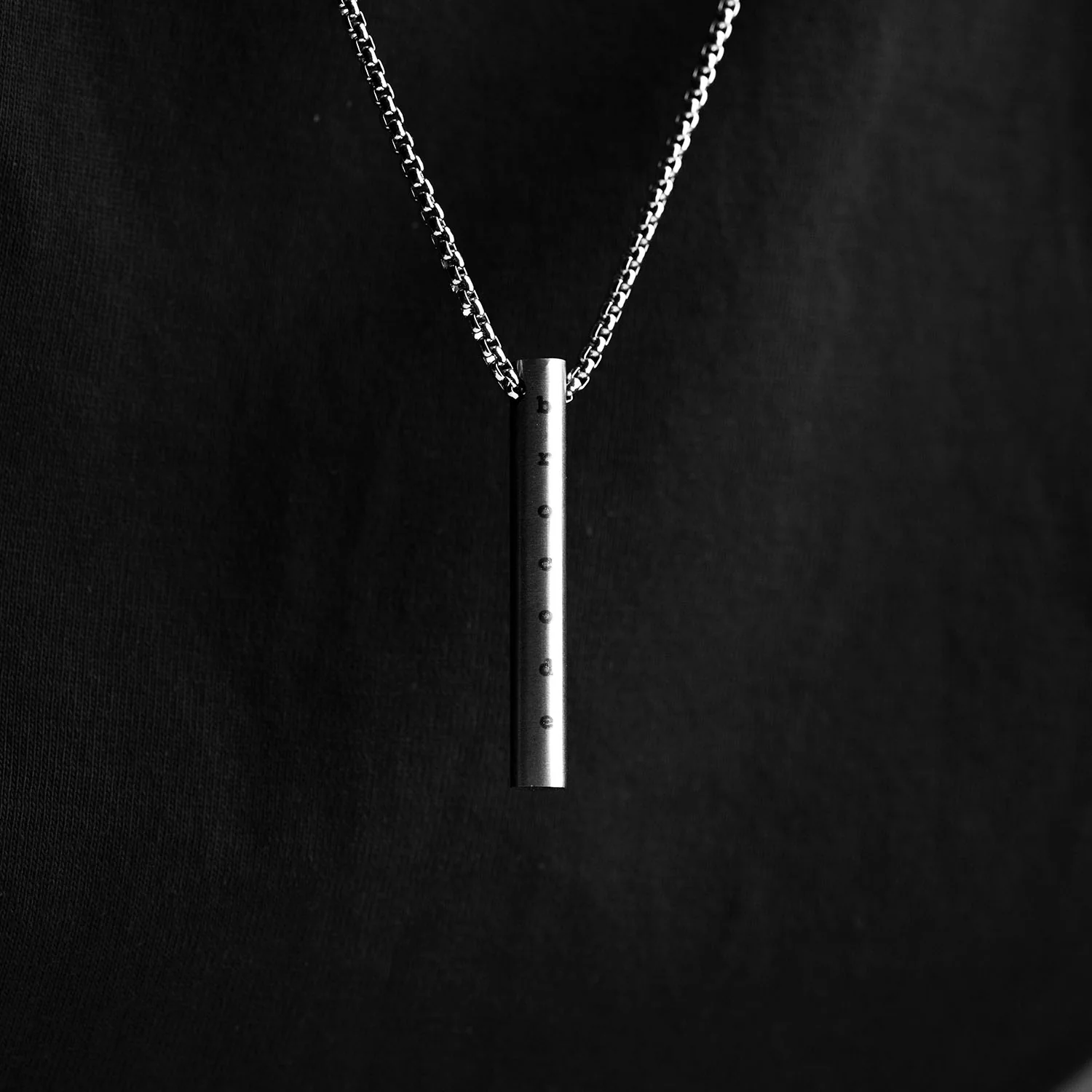 Friendship Minimal Barrel Necklace - Image 21