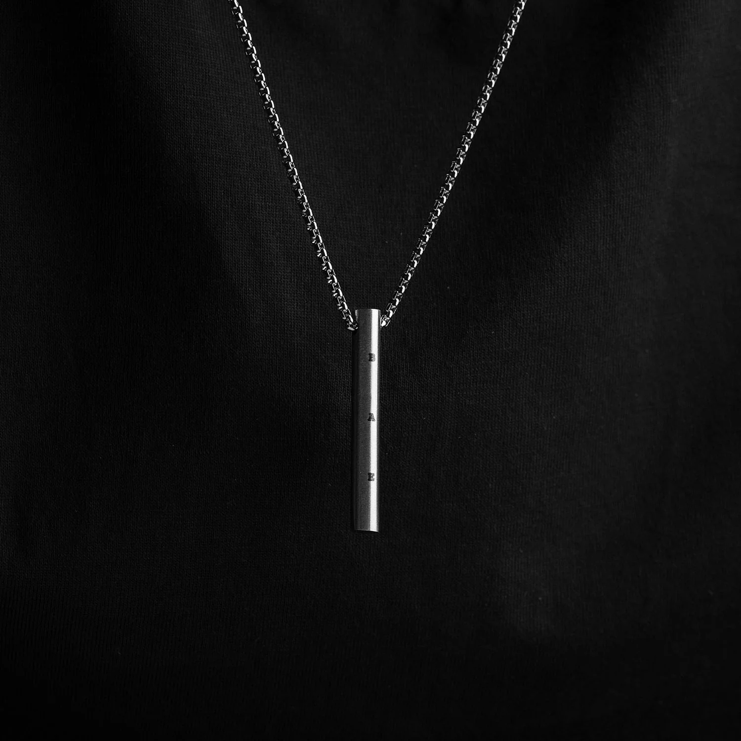 Friendship Minimal Barrel Necklace - Image 5