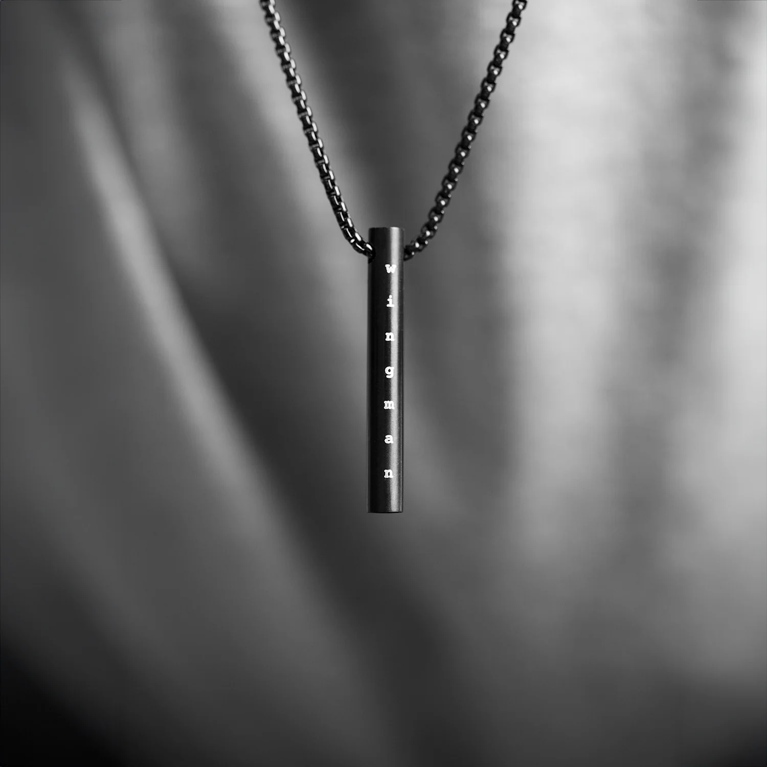 Friendship Minimal Barrel Necklace - Image 9