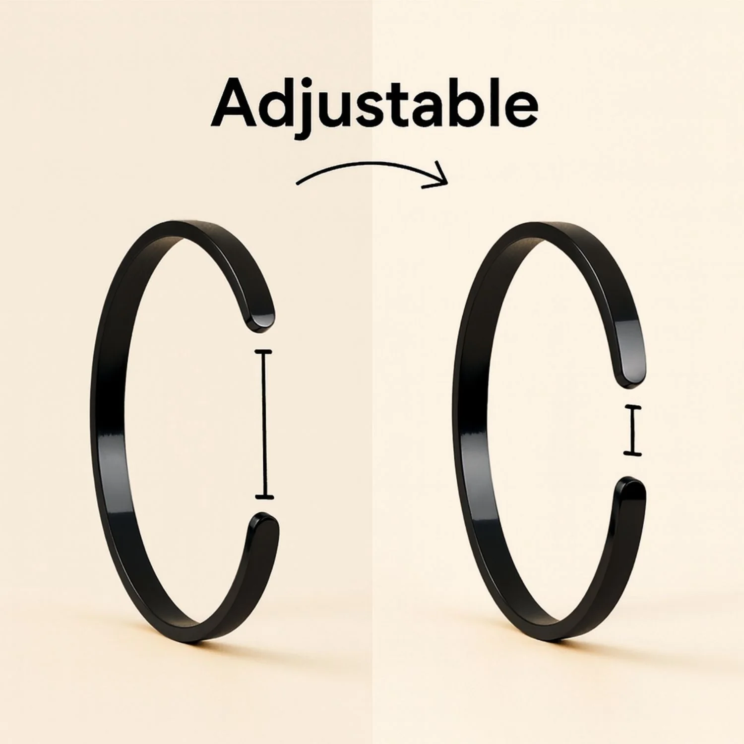 Gloss Cuff Adjustable Bracelet - Image 11